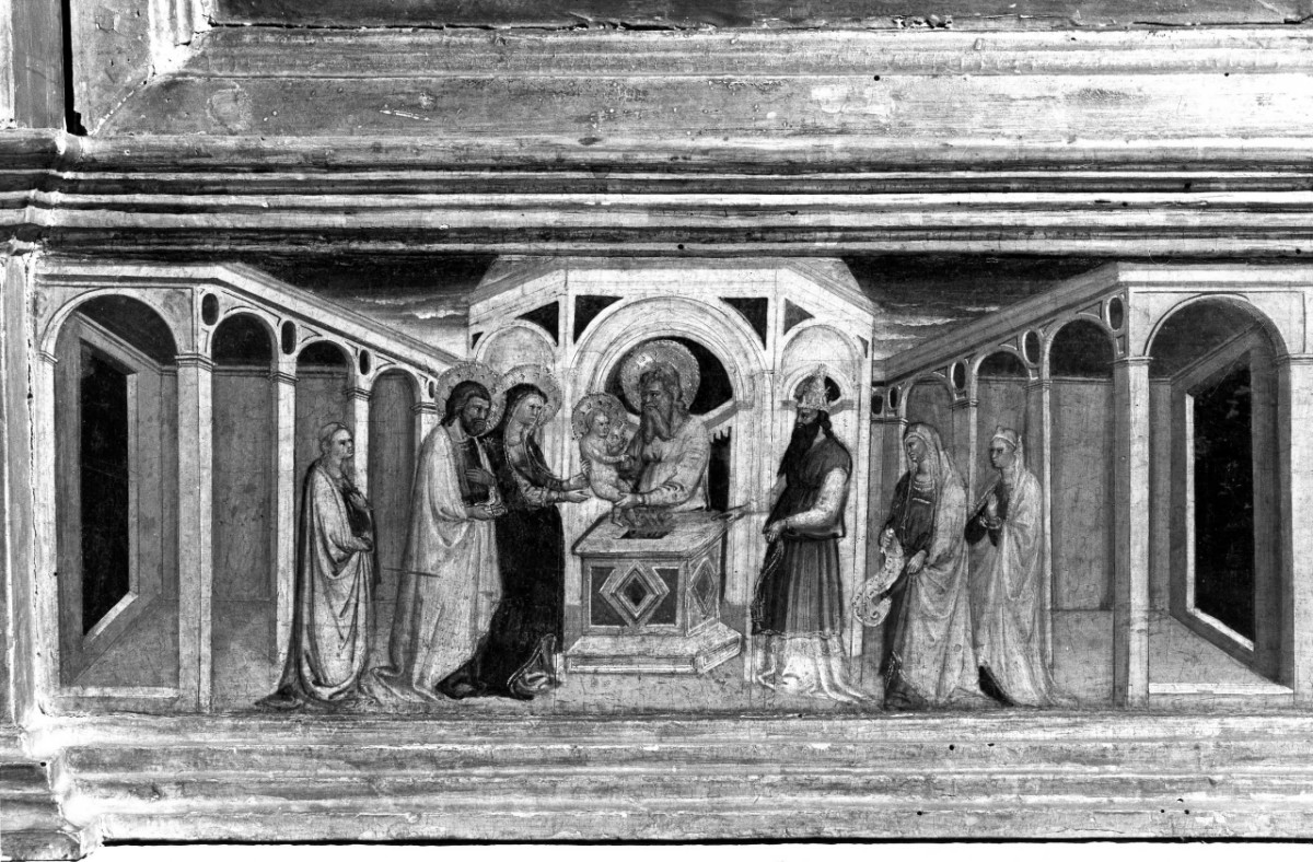 circoncisione di Gesù Bambino (dipinto) di Bicci di Lorenzo (sec. XV)