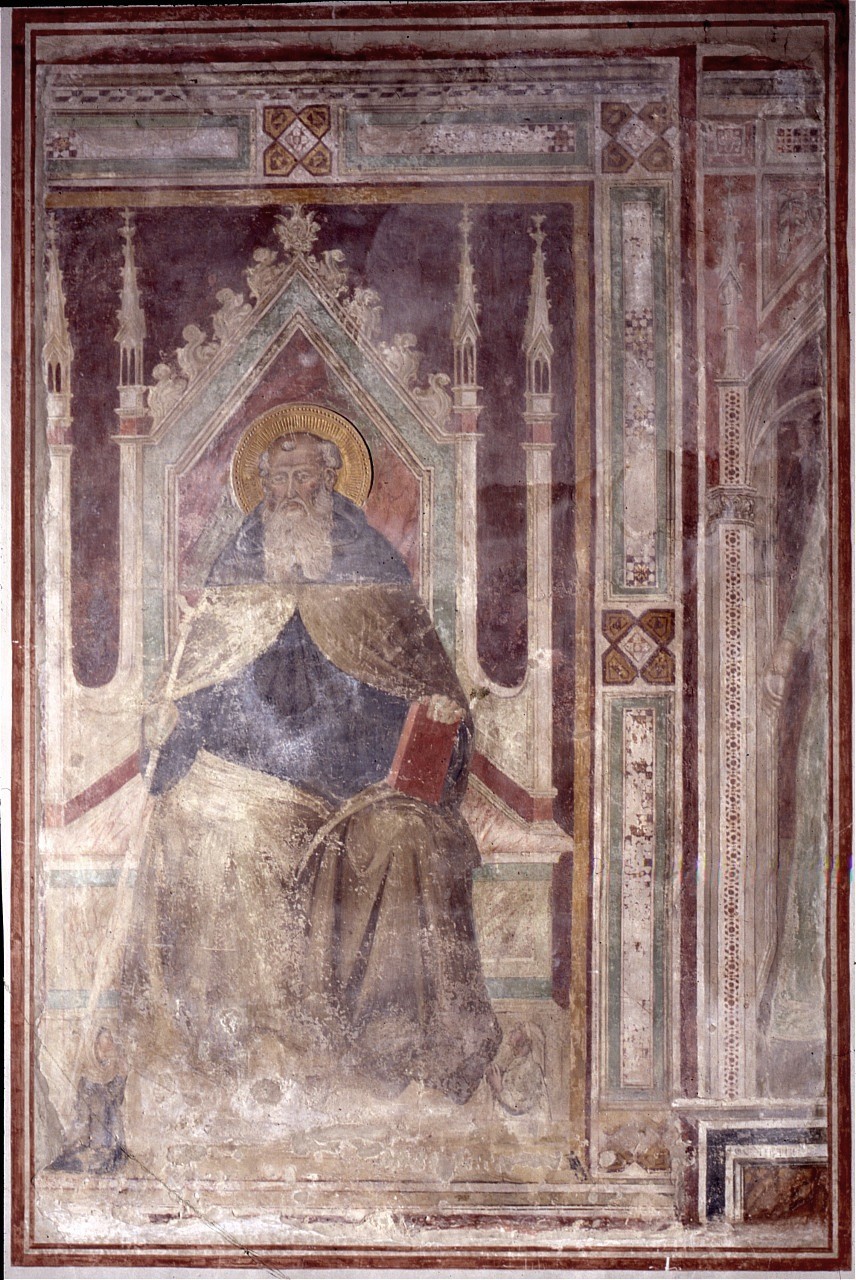 Sant'Antonio Abate (dipinto) di Ambrogio di Baldese (sec. XV)