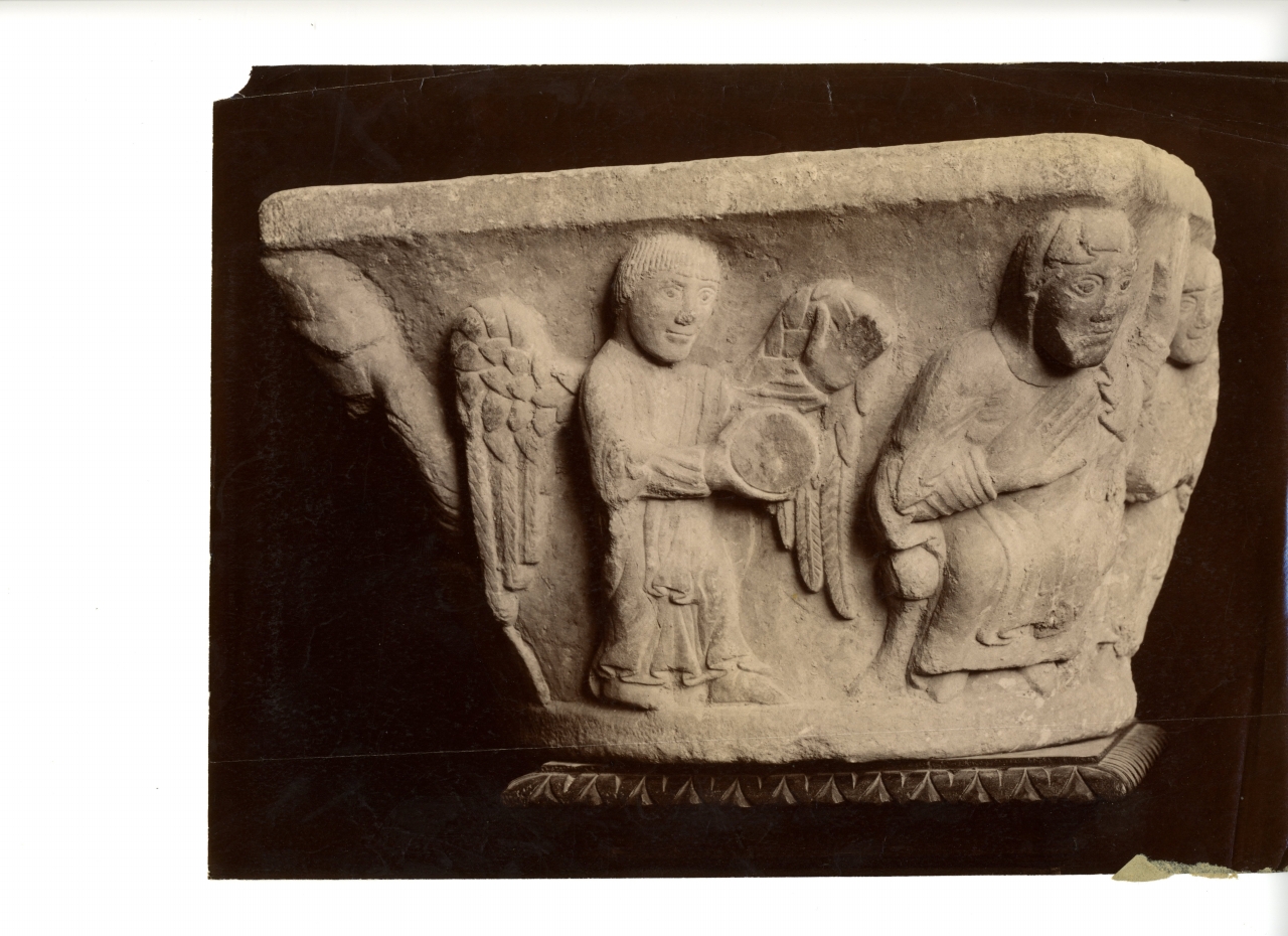 capitello romanico (positivo) di anonimo (prima metà XX)