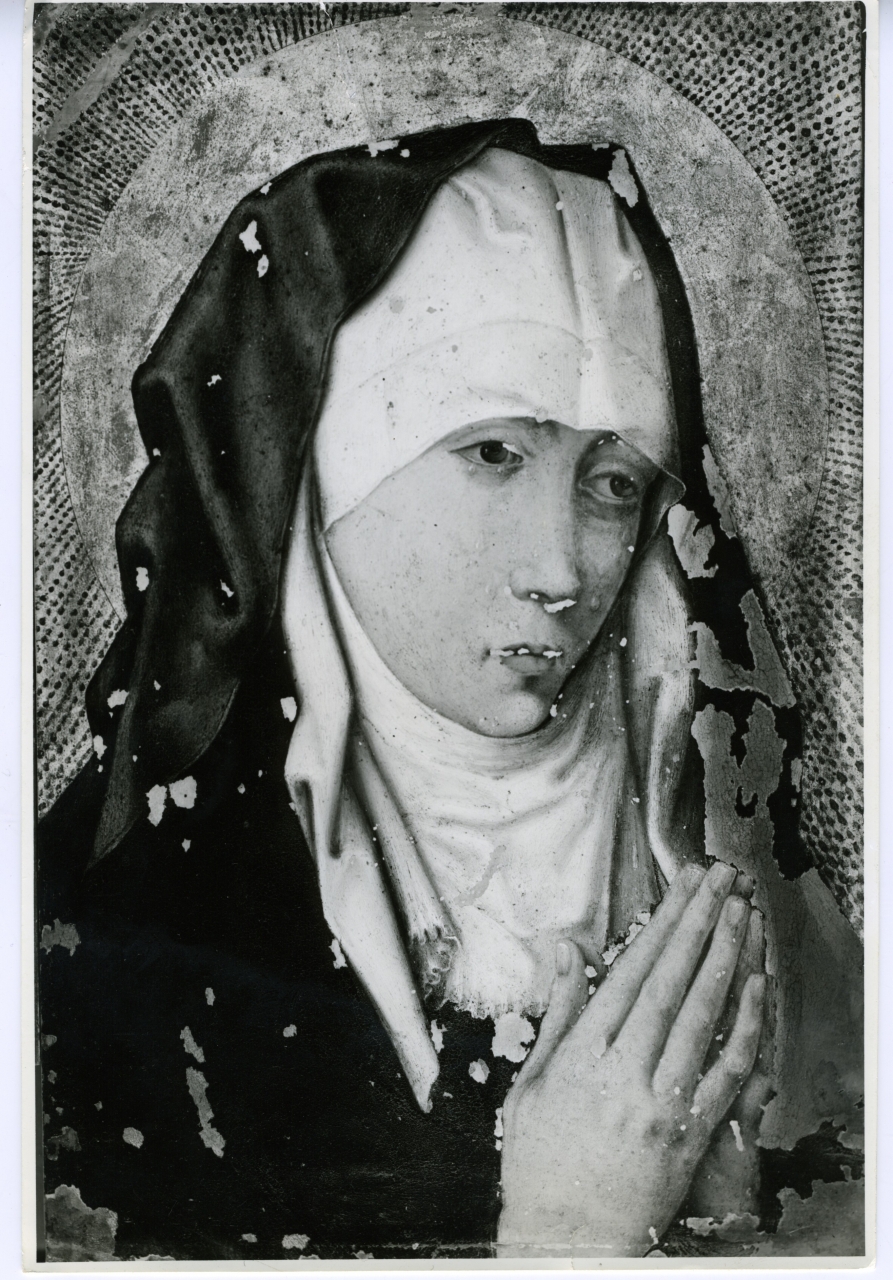 Mater Dolorosa - dipinto (positivo) di anonimo (metà XX)