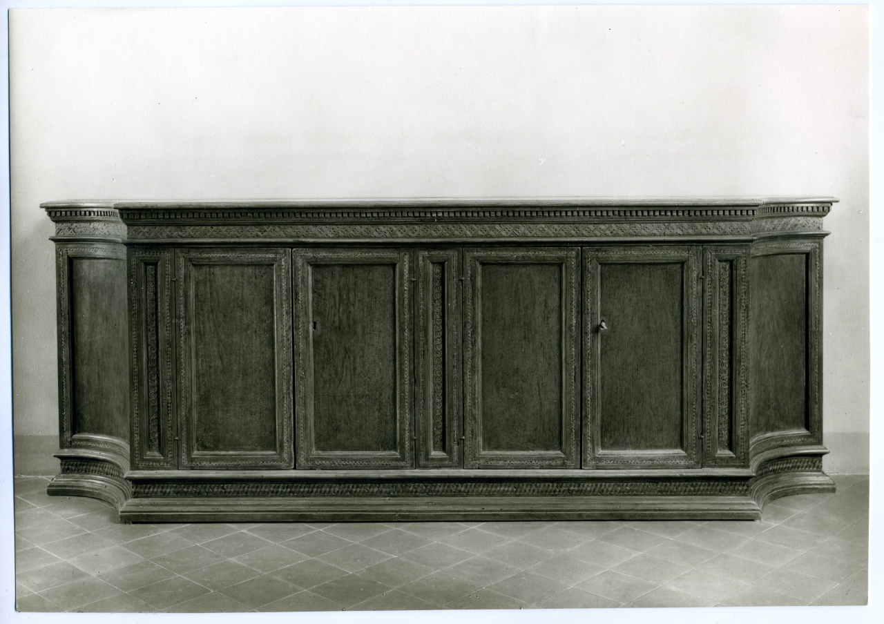 credenza (positivo) di anonimo (prima metà XX)