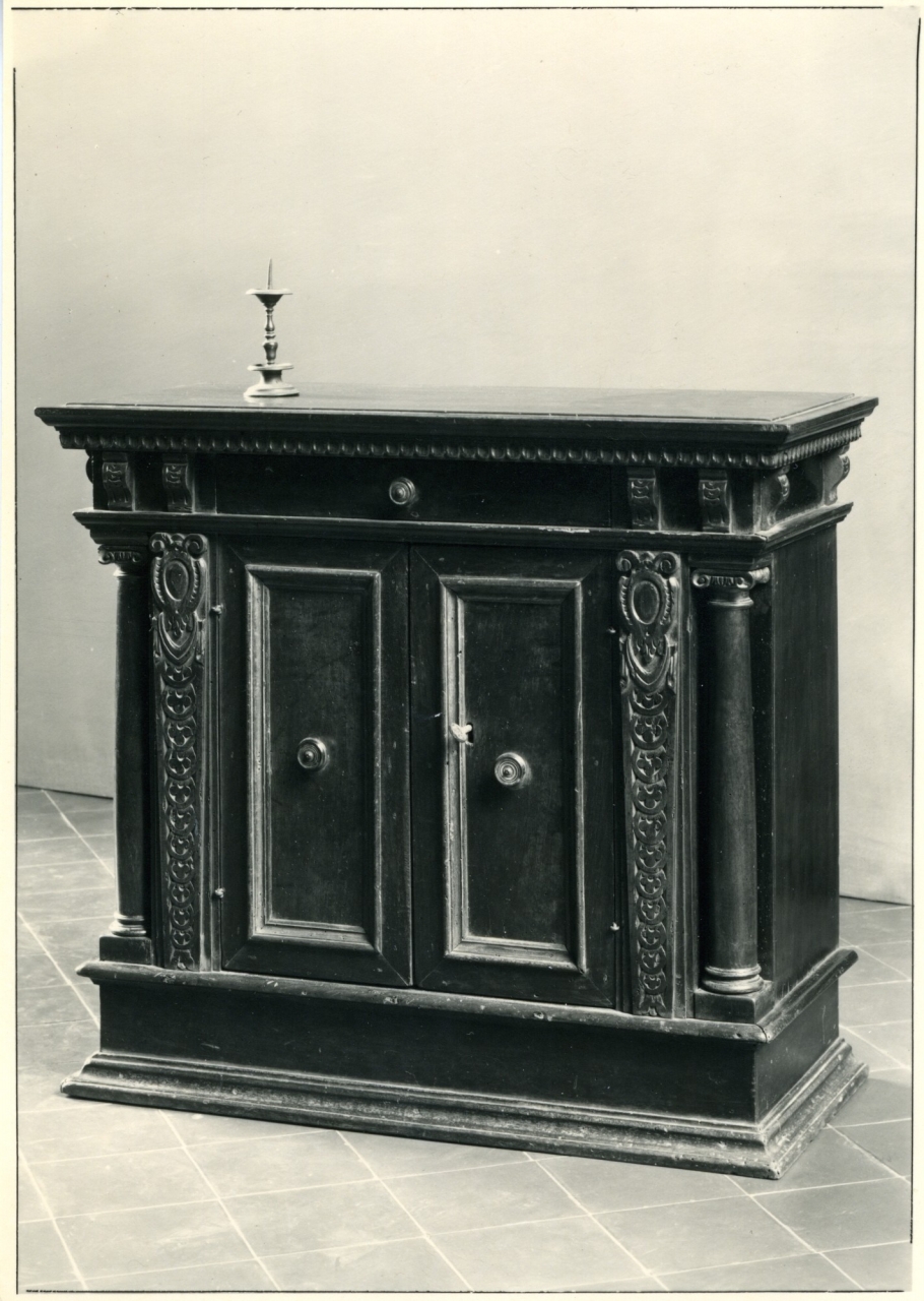 credenza (positivo) di anonimo (prima metà XX)