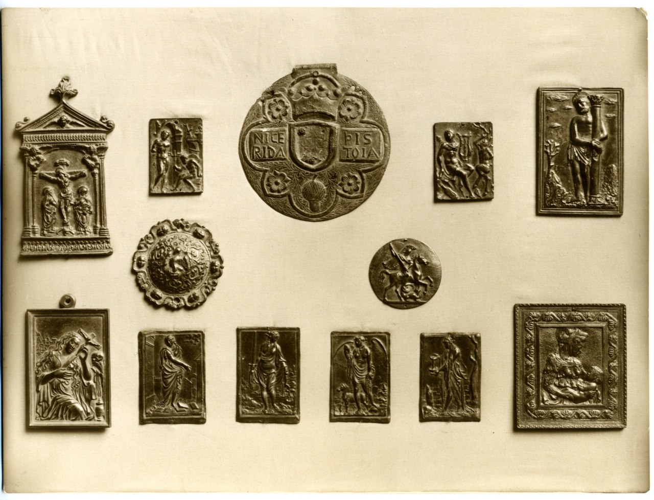 placchette (positivo) di anonimo (prima metà XX)