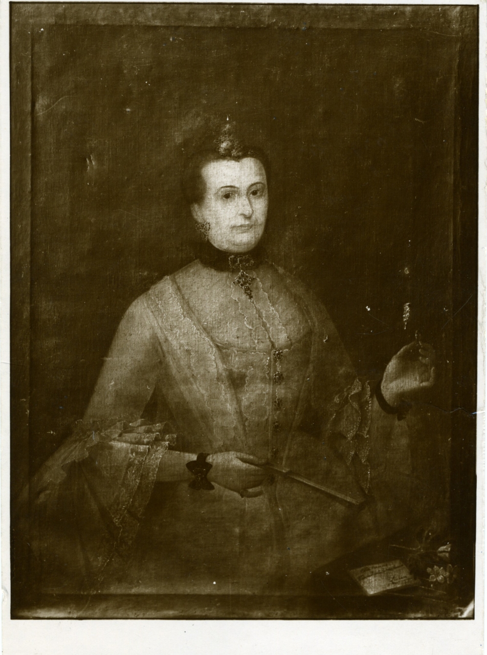ritratto di gentildonna - dipinto (positivo) di anonimo (prima metà XX)