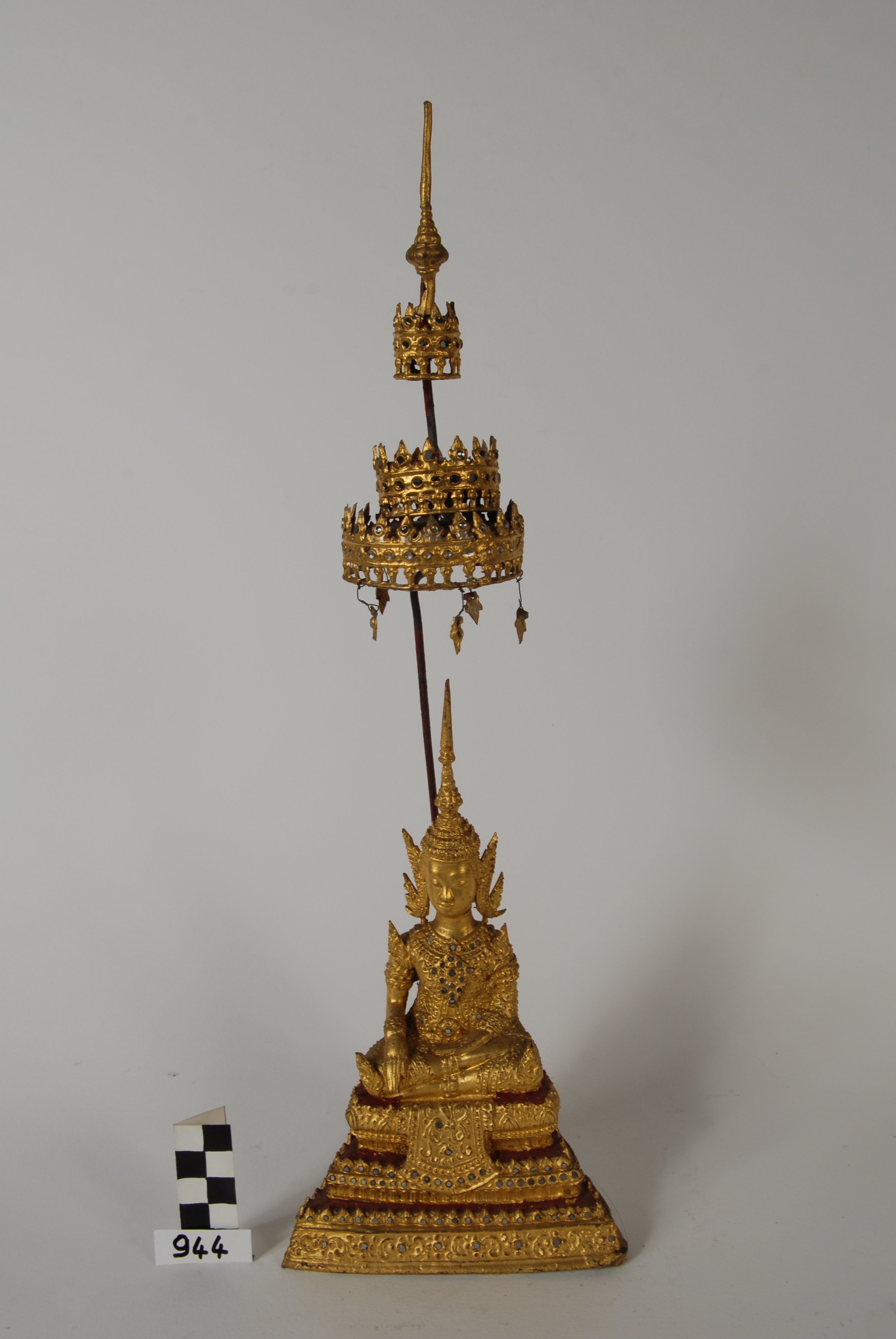 Buddha (statuetta) - ambito Asia sud-orientale (XIX)