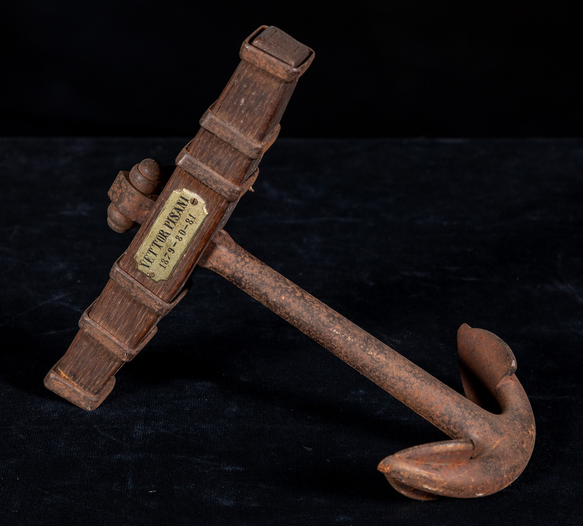 Ancora (scultura miniaturistica, opera isolata) - ambito piemontese (fine XIX)