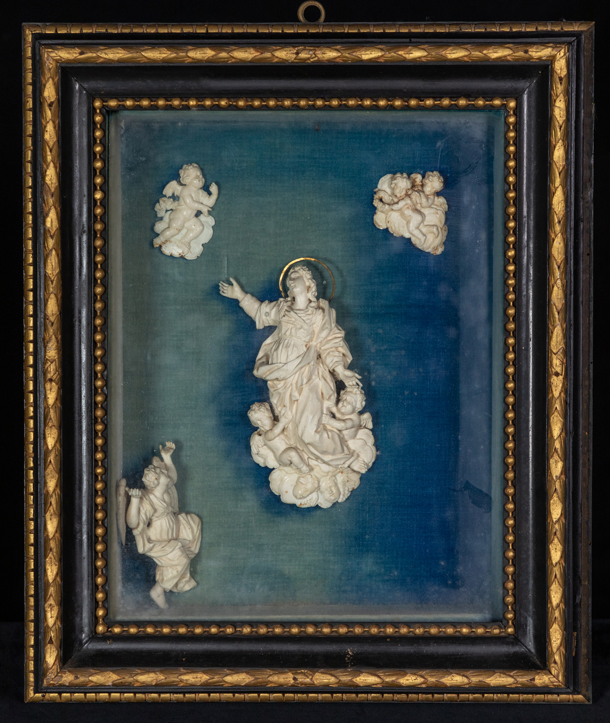 Madonna Assunta (rilievo, opera isolata) di Marchino Giacomo (prima metà XIX)