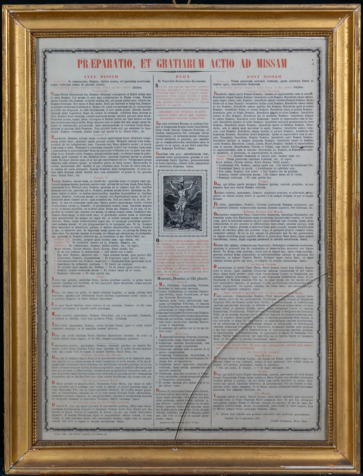 cartagloria, opera isolata - ambito piemontese (metà/ inizio XIX-XX)