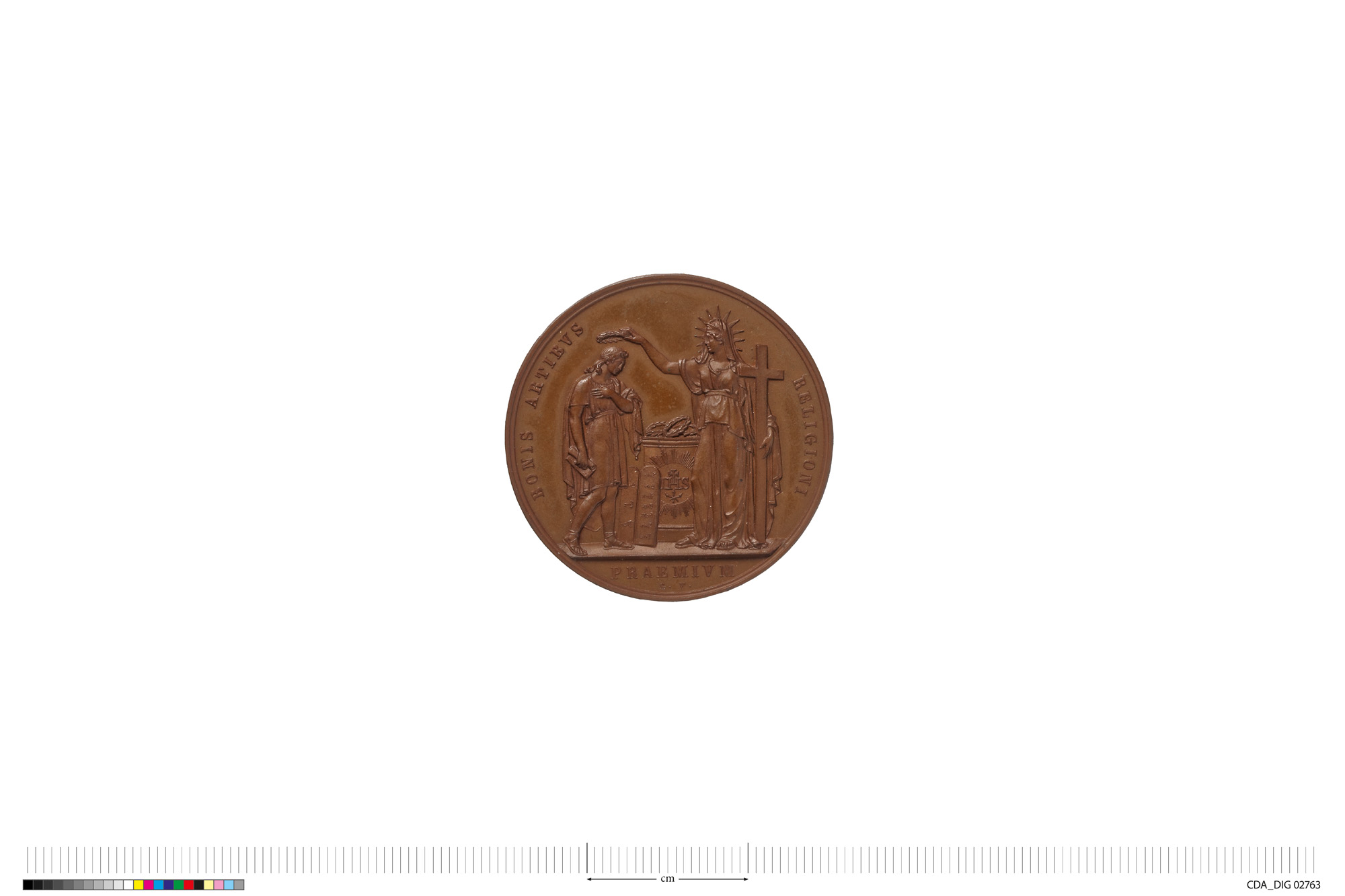 medaglia di Ferraris Giuseppe (seconda metà SECOLI/ XIX)