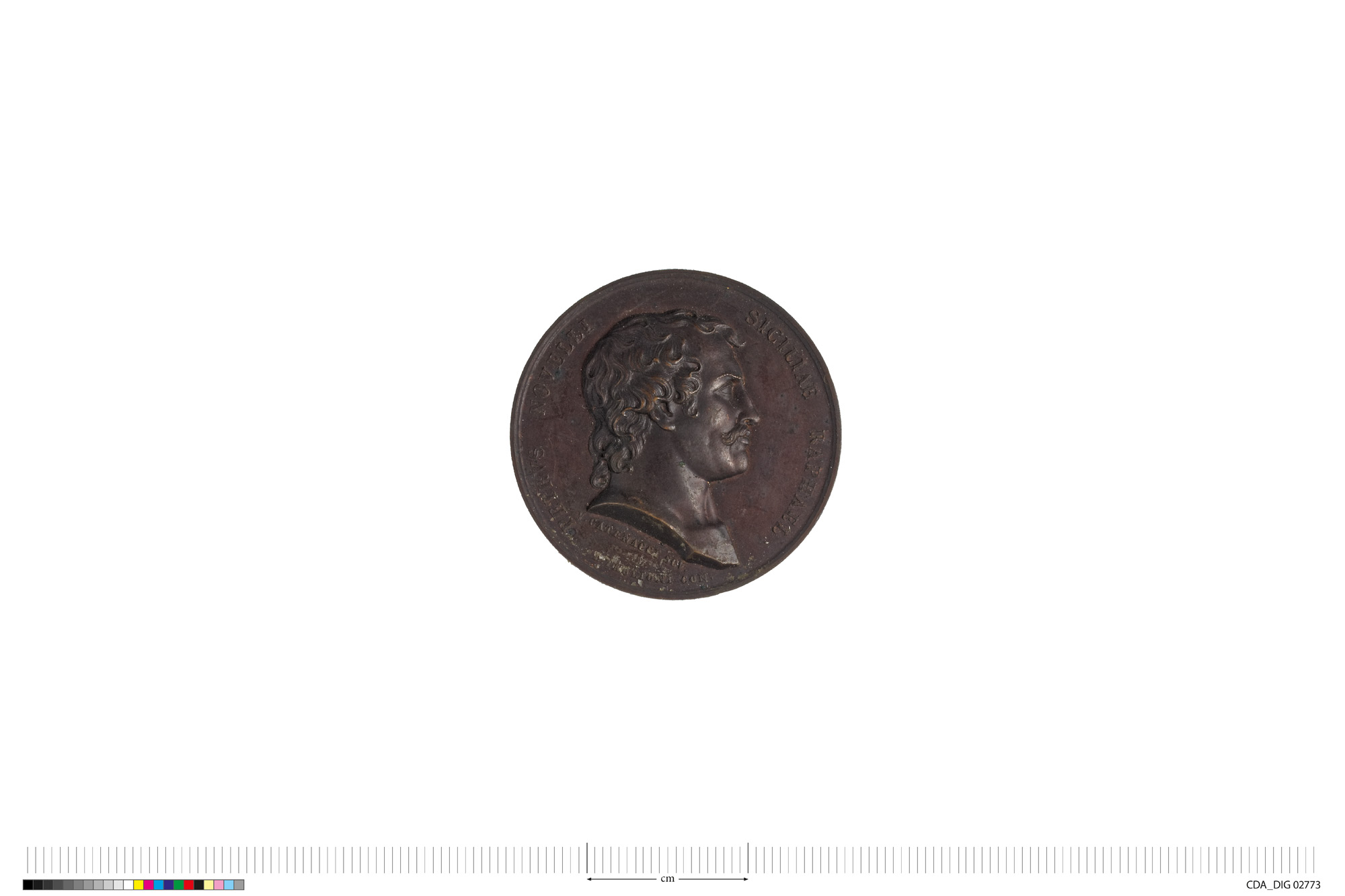 medaglia di Catenacci Vincenzo, Taglioni L, Arnaud A (secondo quarto SECOLI/ XIX)