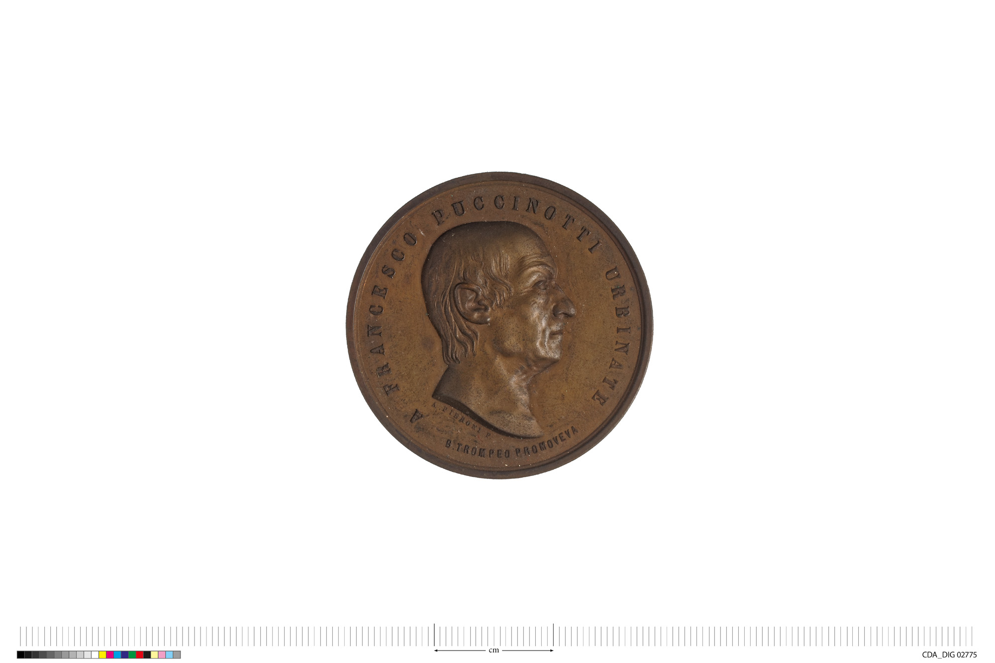 medaglia di Pieroni Adolfo (seconda metà SECOLI/ XIX)