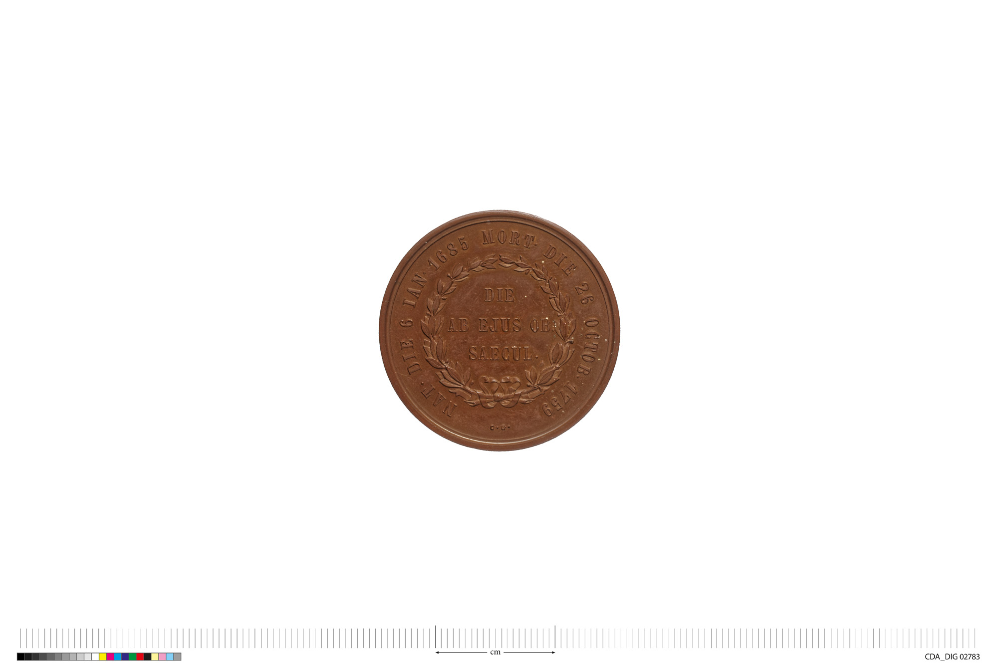 medaglia - Ambito piemontese (seconda metà SECOLI/ XVIII)