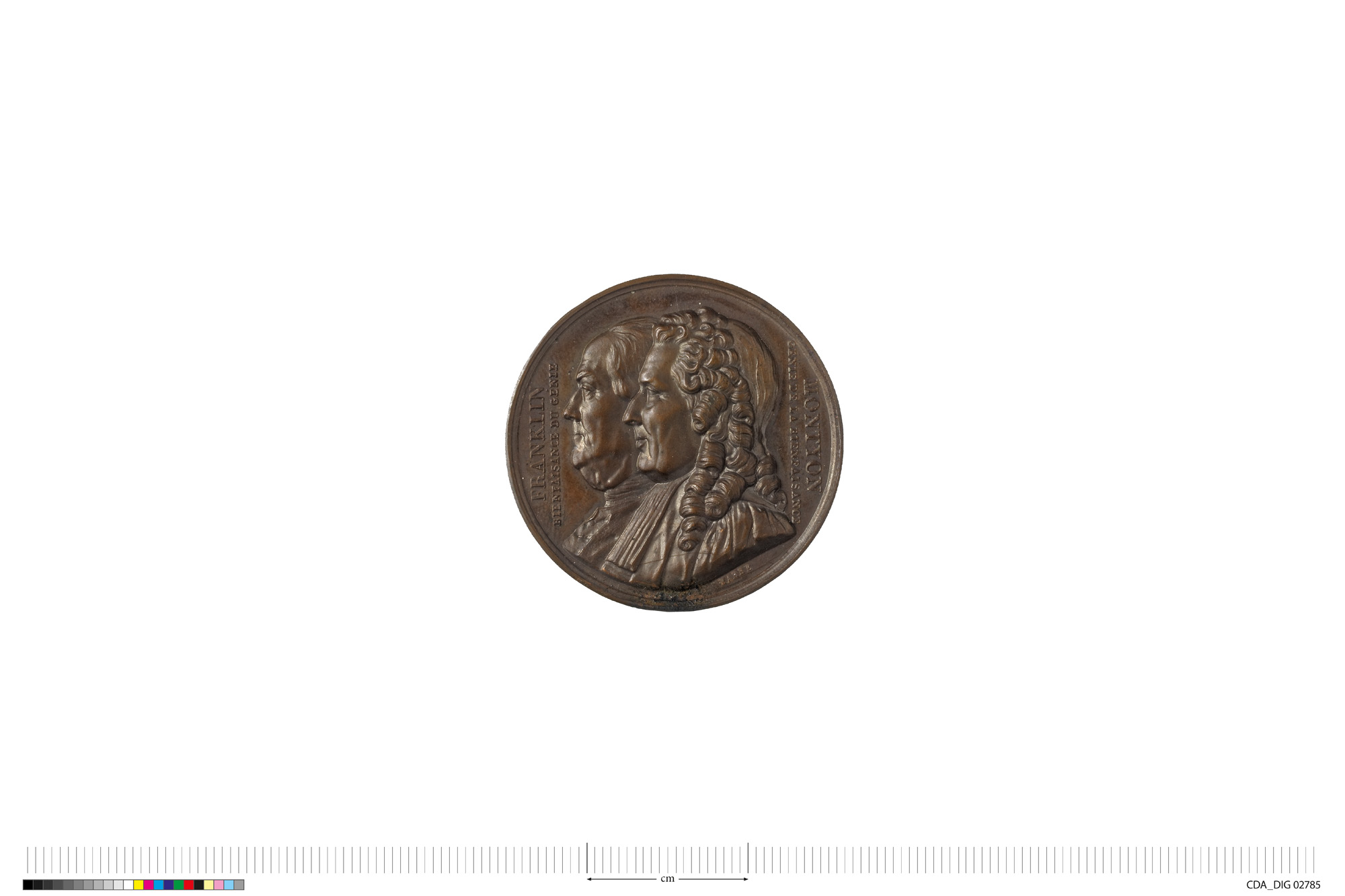 medaglia di Barre Jean Jacques (secondo quarto SECOLI/ XIX)