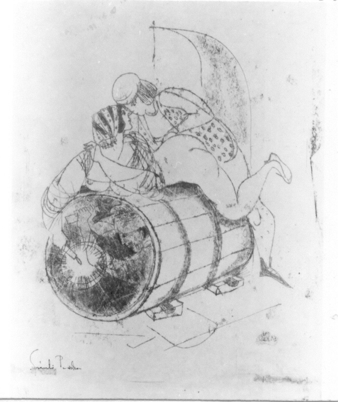 Personaggi e scene da cicli letterari (stampa) di Szanto Piroska (sec. XX)