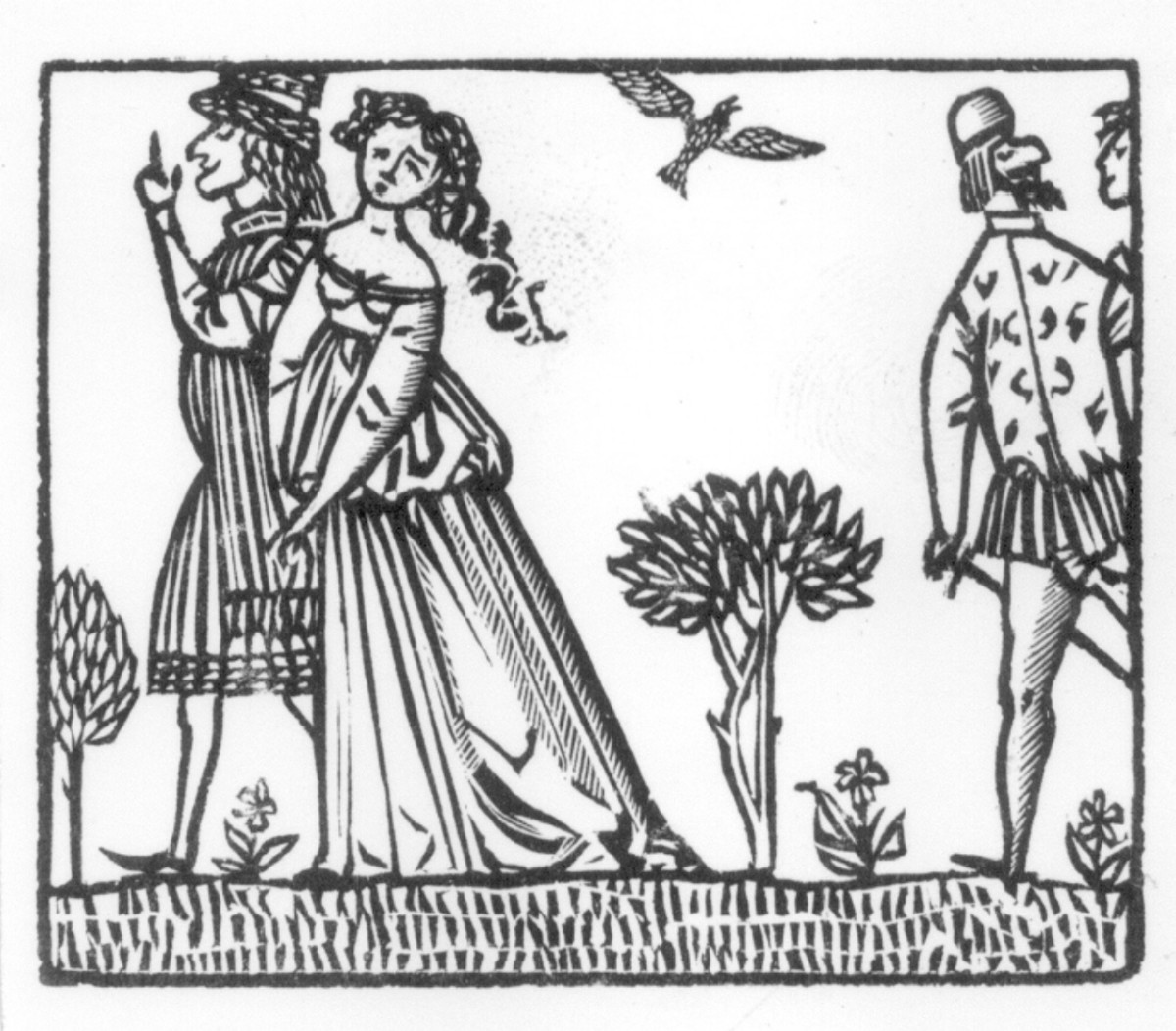 Personaggi e scene da cicli letterari (stampa) di Klemke Werner (sec. XX)