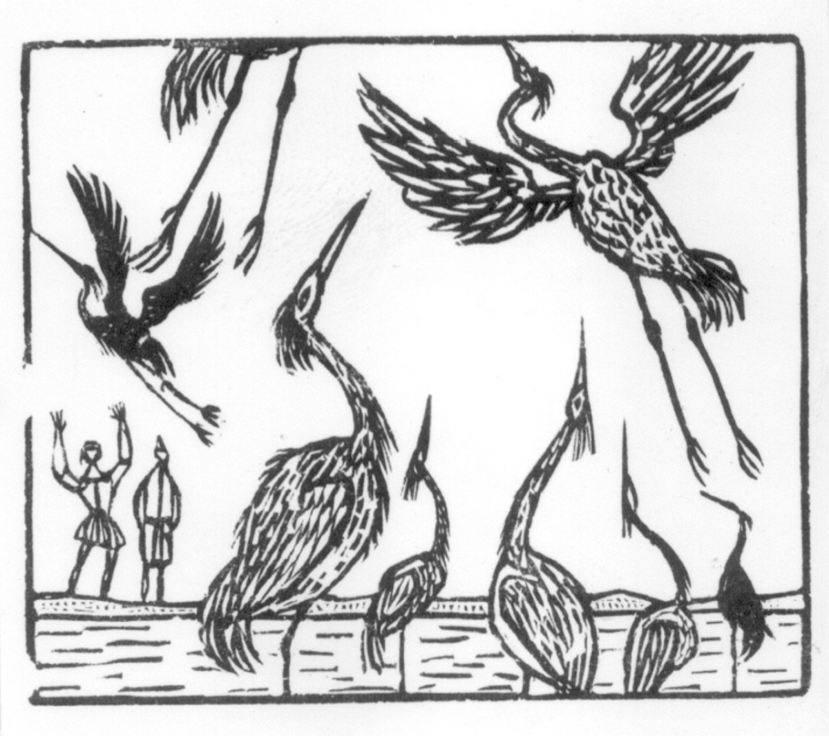 Personaggi e scene da cicli letterari (stampa) di Klemke Werner (sec. XX)