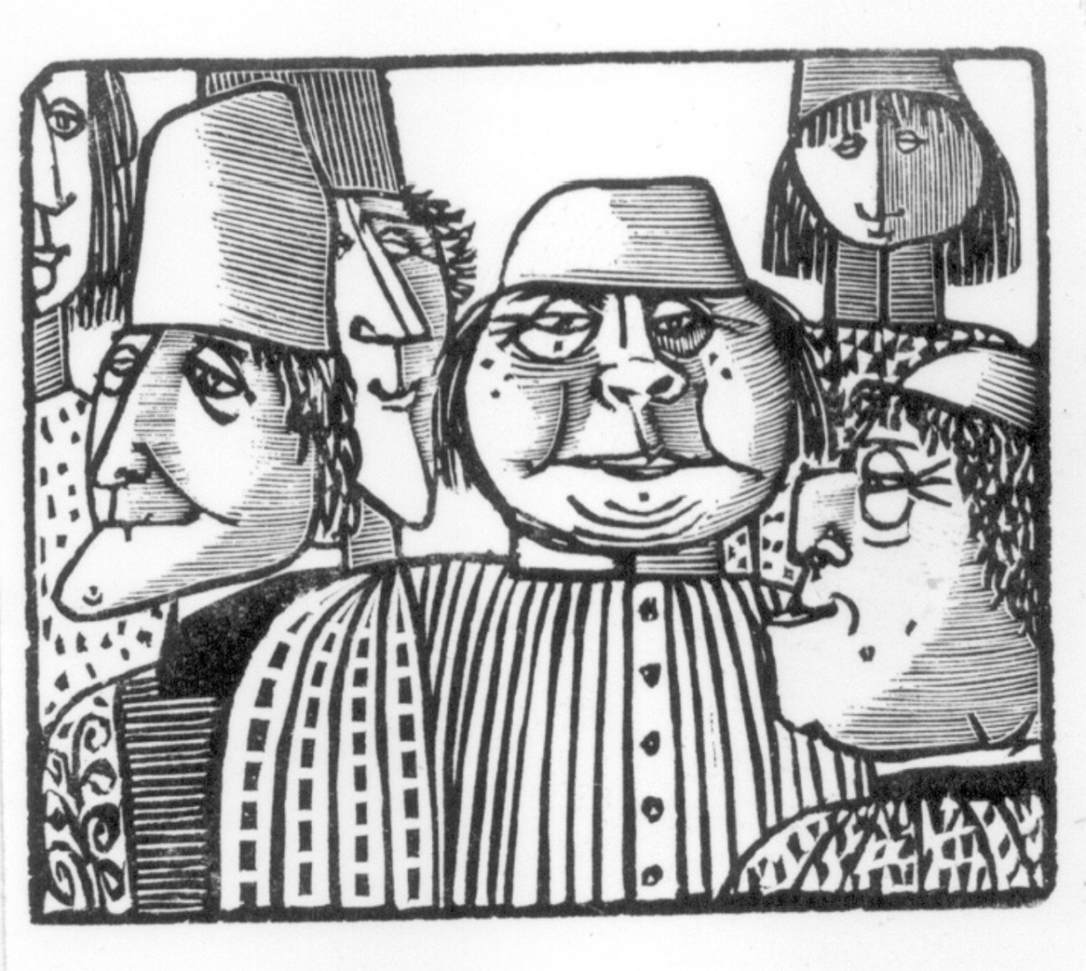 Personaggi e scene da cicli letterari (stampa) di Klemke Werner (sec. XX)