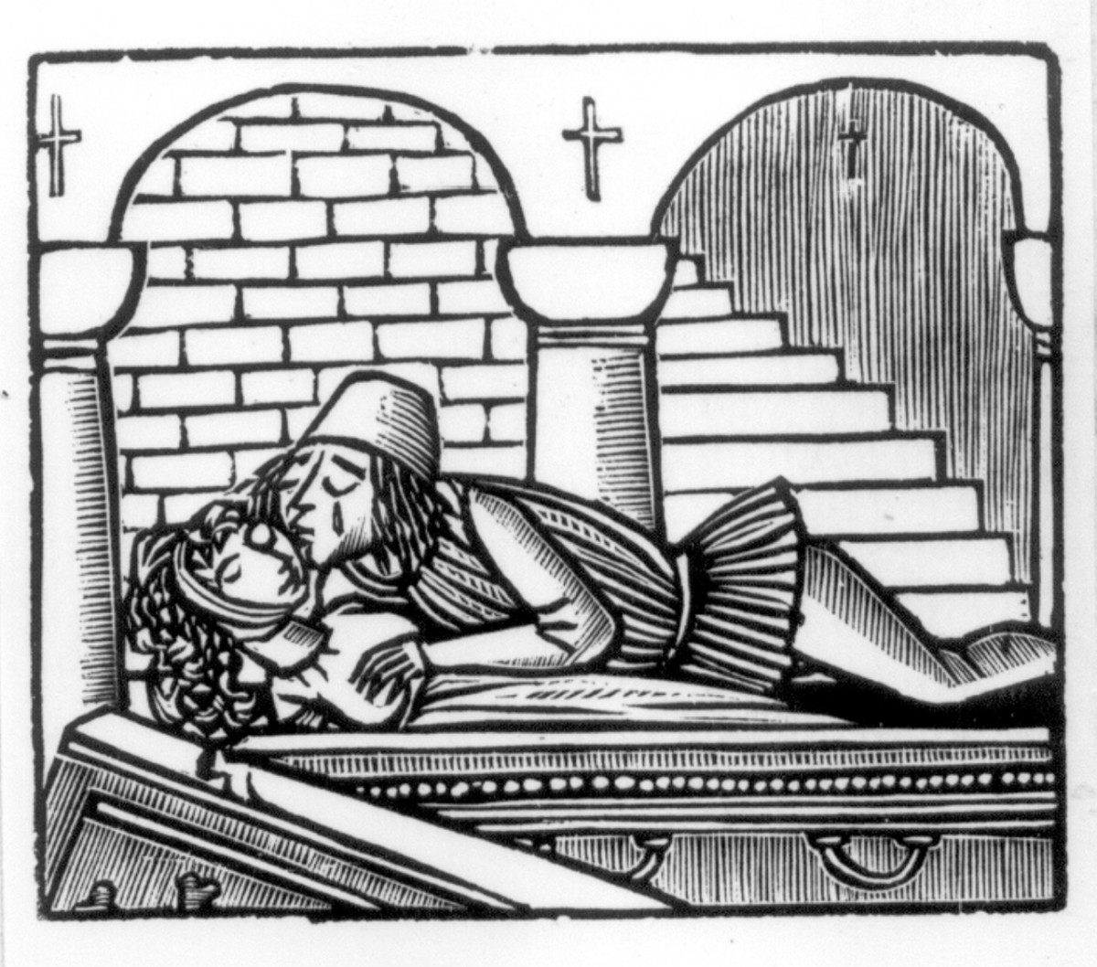 Personaggi e scene da cicli letterari (stampa) di Klemke Werner (sec. XX)