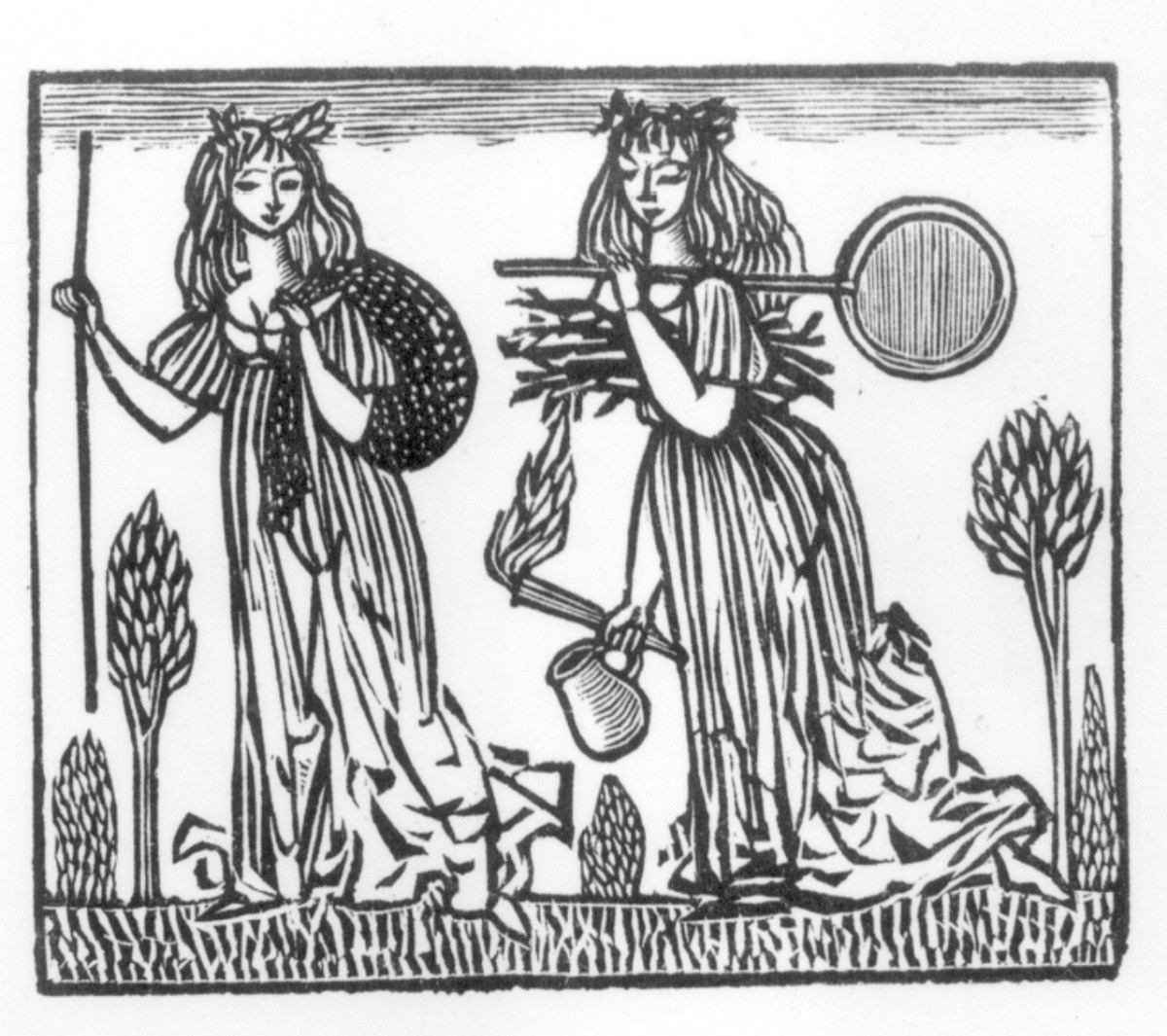 Personaggi e scene da cicli letterari (stampa) di Klemke Werner (sec. XX)