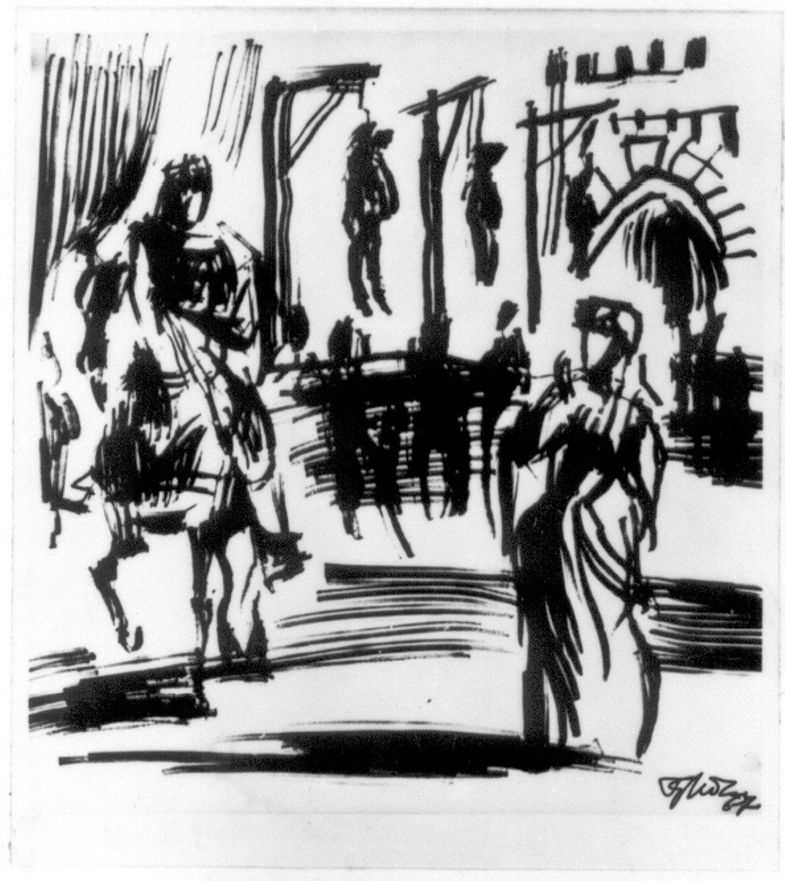 Personaggi e scene da cicli letterari (stampa) di Szalas Romano (sec. XX)