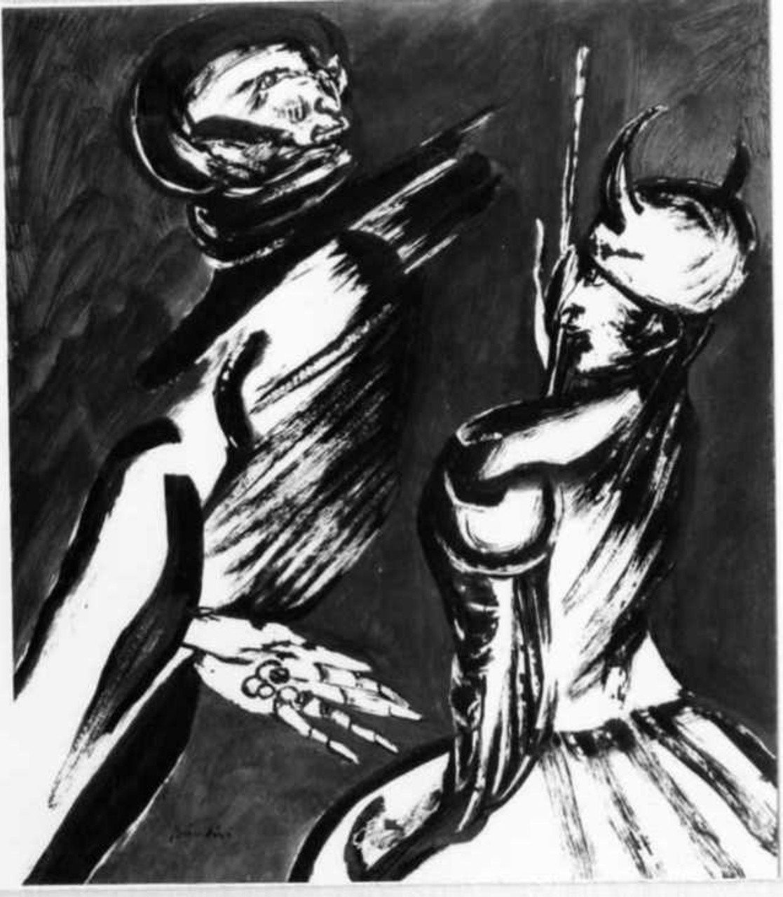 Personaggi e scene da cicli letterari (disegno) di Brindisi Remo (sec. XX)