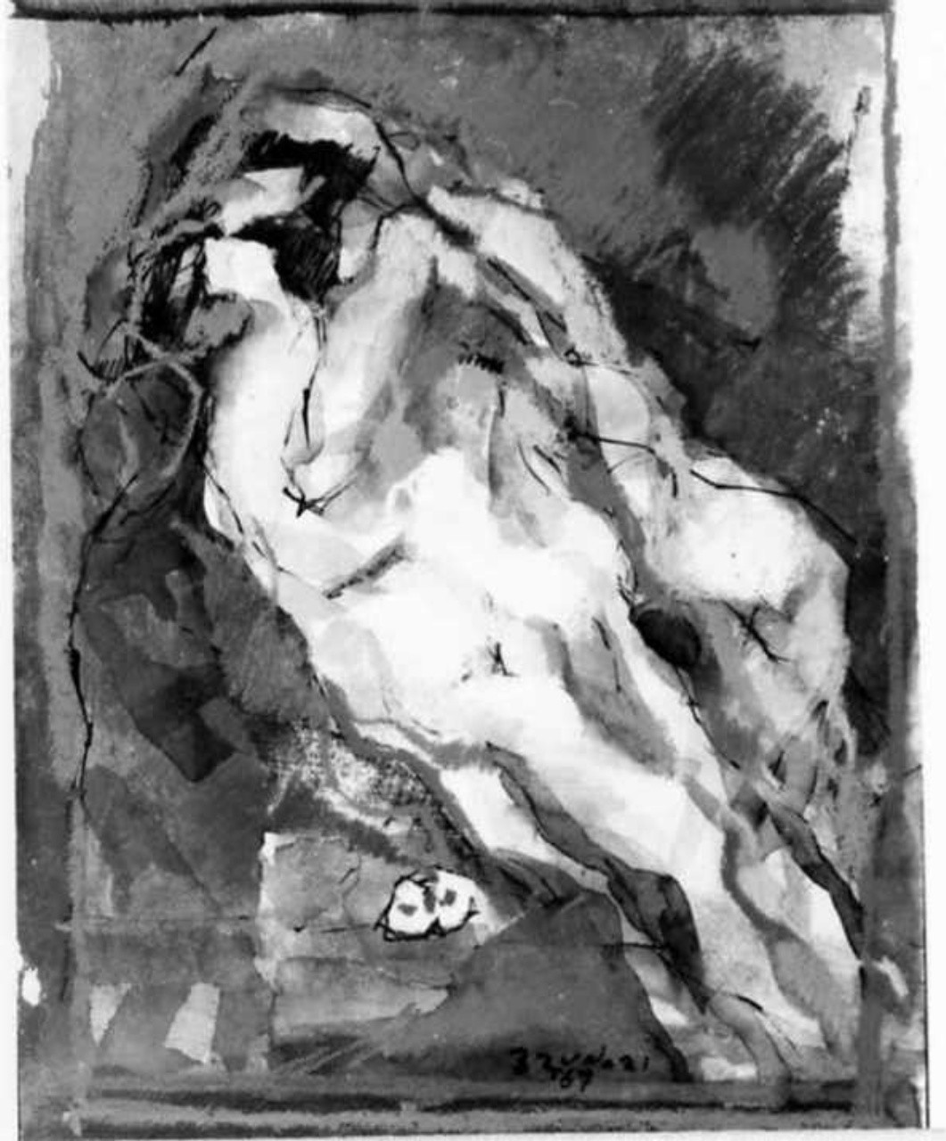 Personaggi e scene da cicli letterari (disegno) di Brunori Enzo (sec. XX)