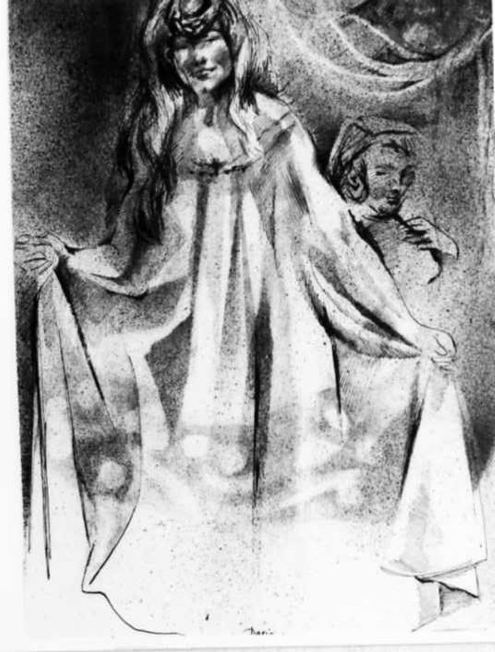 Personaggi e scene da cicli letterari (disegno) di Cecchi Dario (sec. XX)