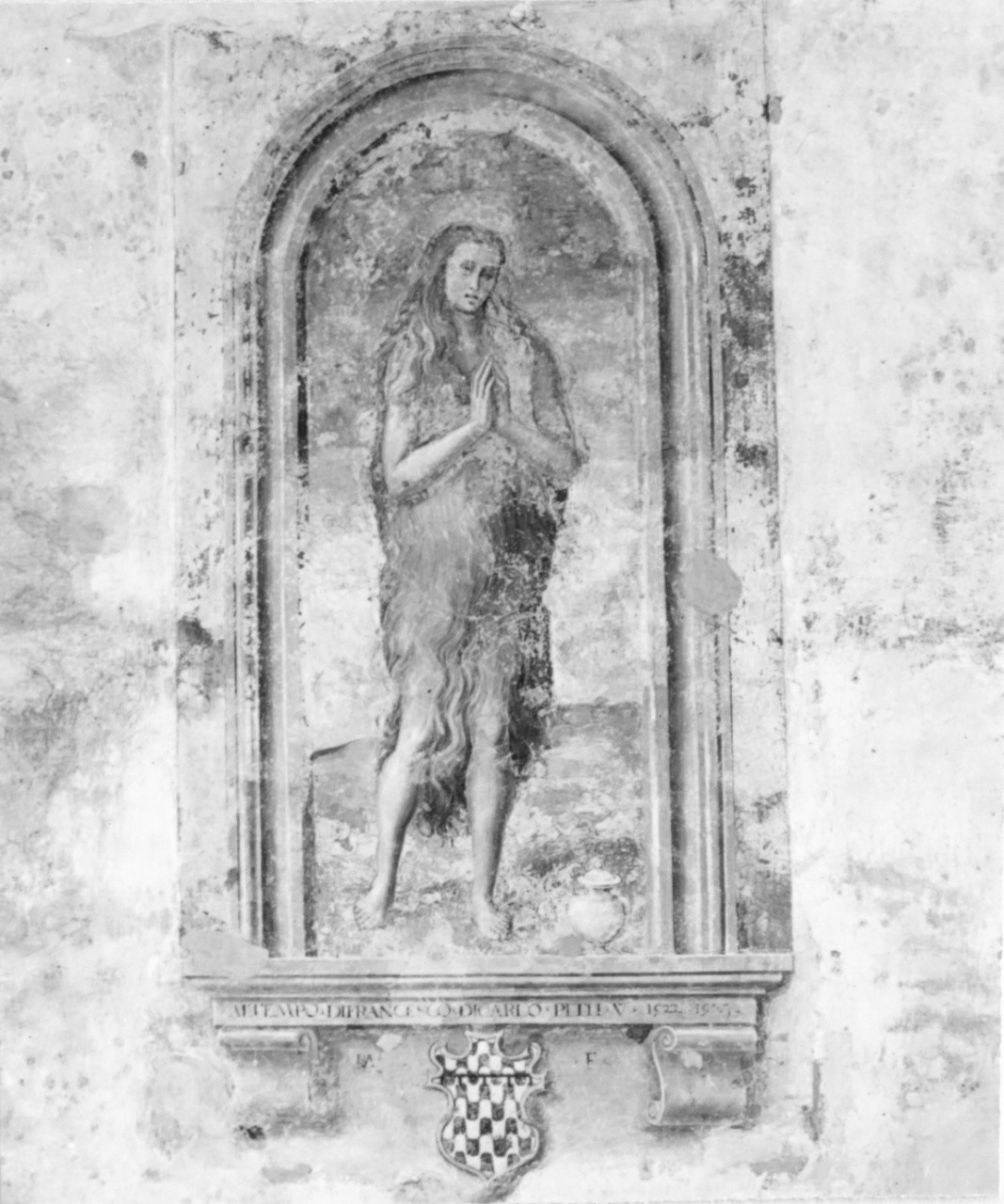 La Maddalena, Santa Maria Maddalena (dipinto murale) - ambito toscano (sec. XVI)