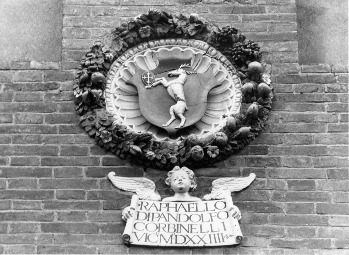 stemma gentilizio della famiglia Corbinelli, stemma (rilievo) - manifattura fiorentina (sec. XVI)