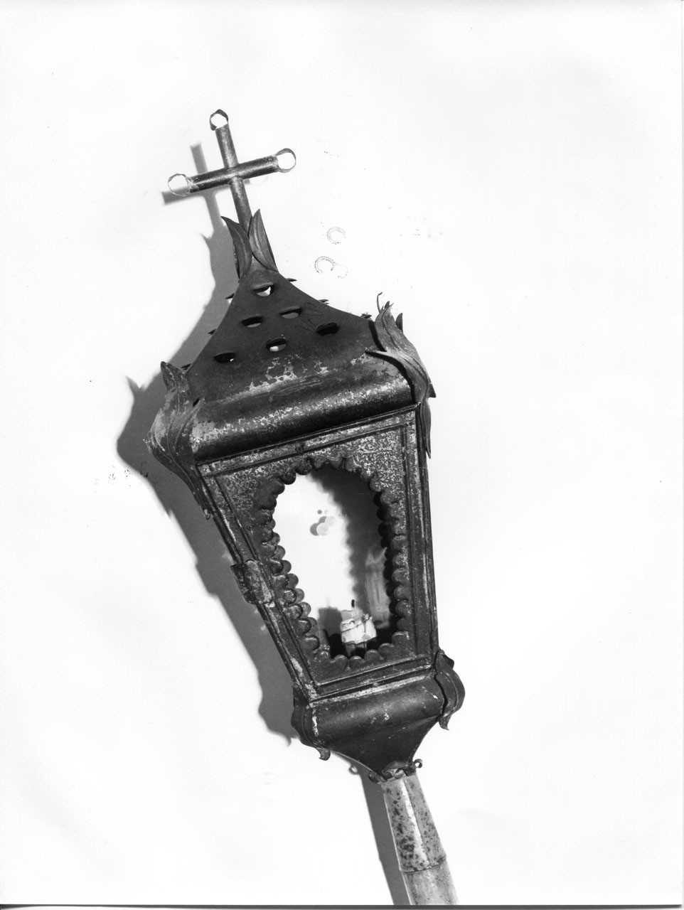 lanterna processionale, serie - bottega toscana (fine/ inizio secc. XIX/ XX)
