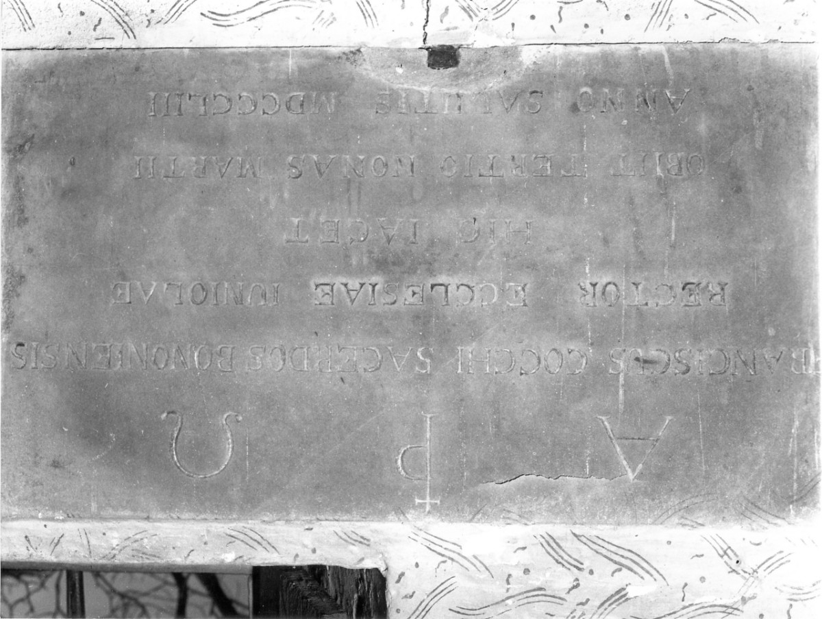 iscrizione (lapide commemorativa) - produzione toscana (sec. XIX)