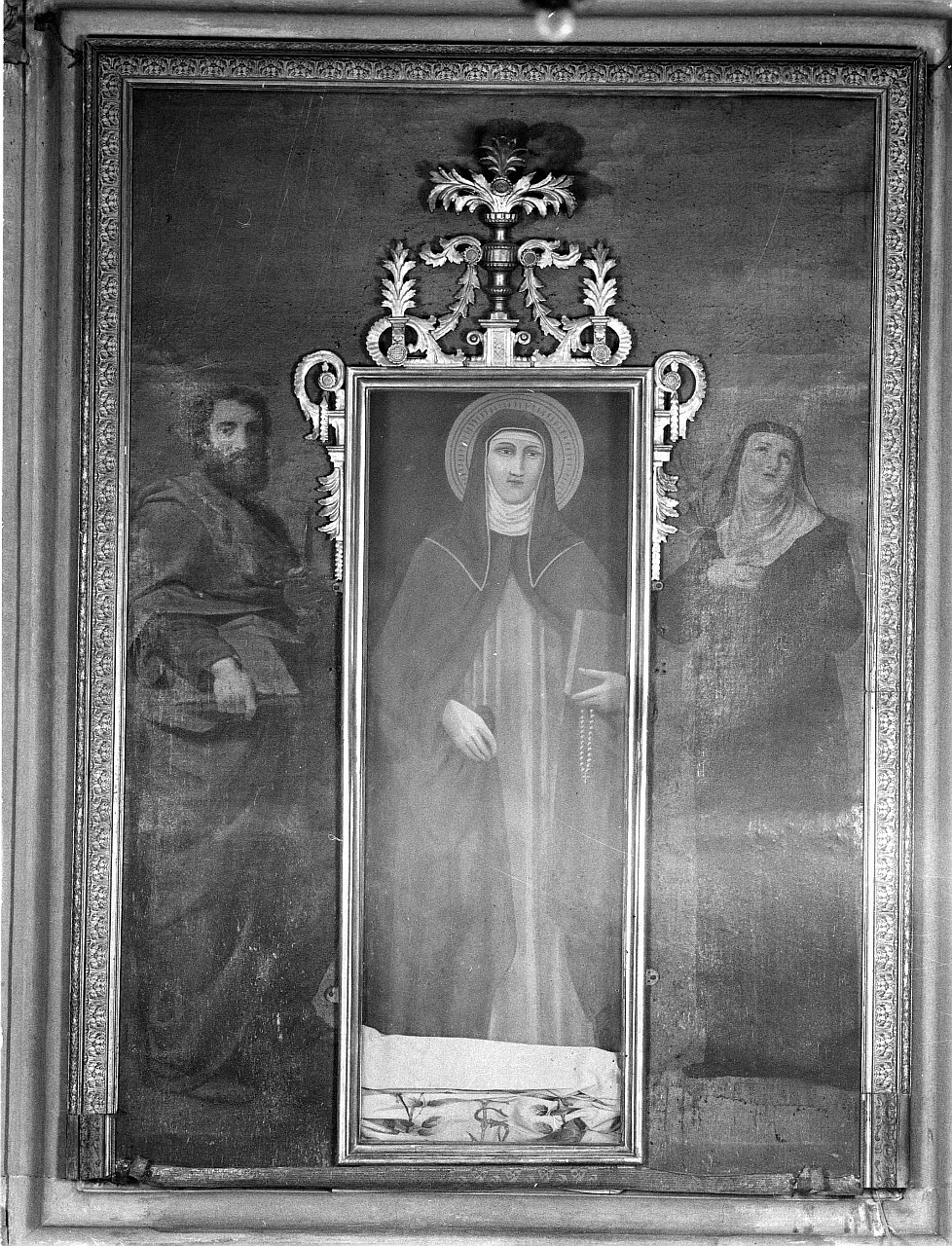 Santi Paolo e Faustina (dipinto, insieme) - ambito toscano (seconda metà sec. XVII)