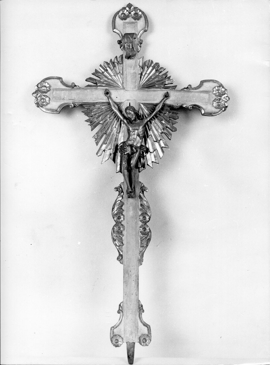 Cristo crocifisso (croce d'altare) - bottega fiorentina (sec. XIX)