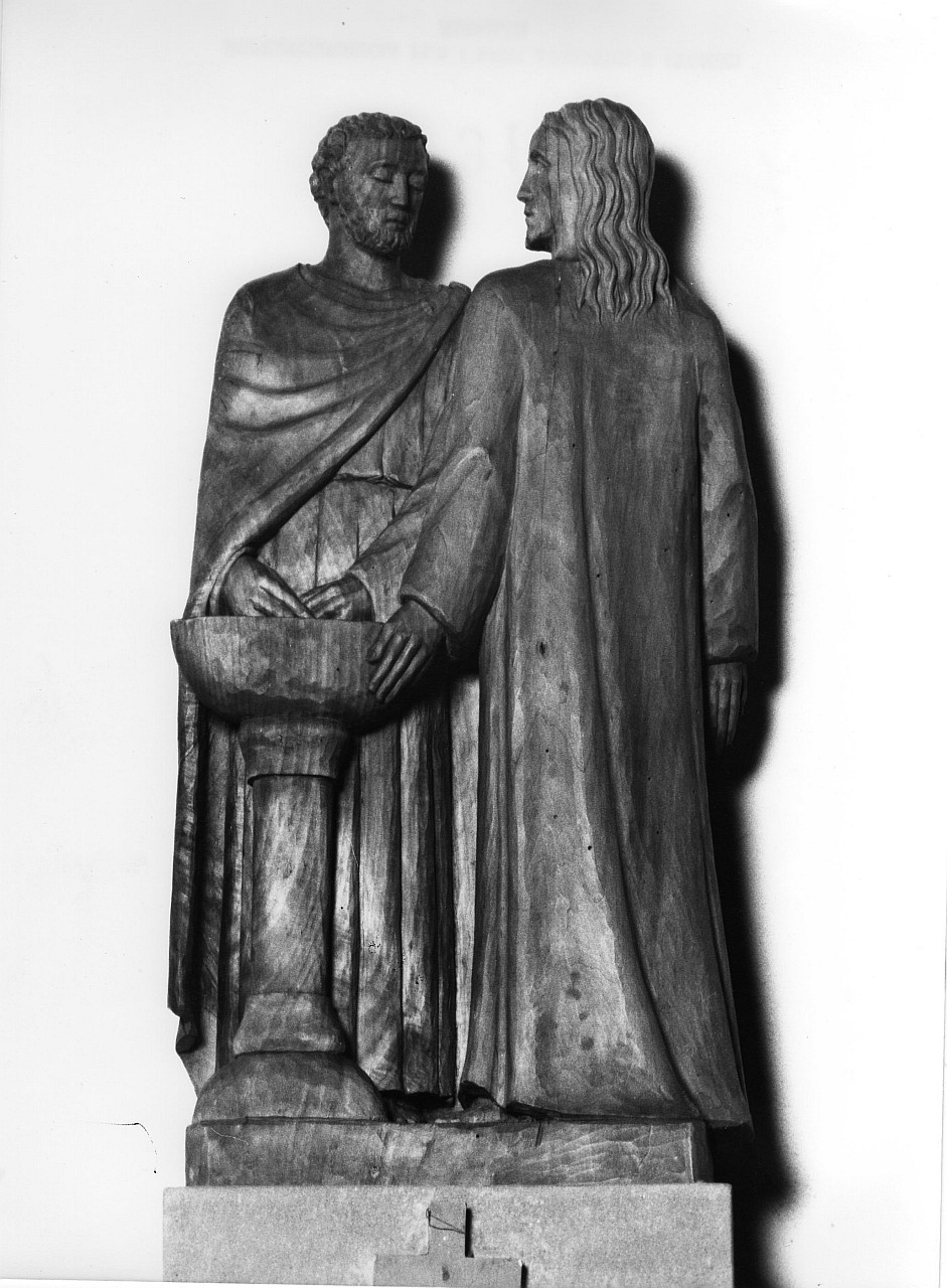 stazione I: Gesù condannato a morte (scultura, elemento d'insieme) di Bartoli Umberto (secc. XIX/ XX)