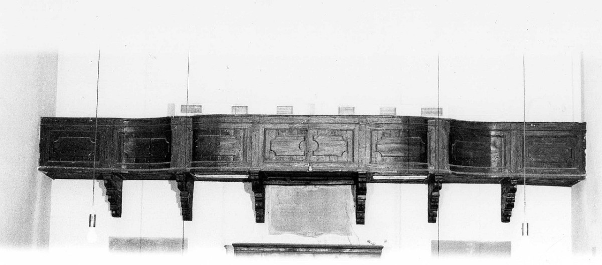 tribuna d'organo - bottega toscana (sec. XVIII)