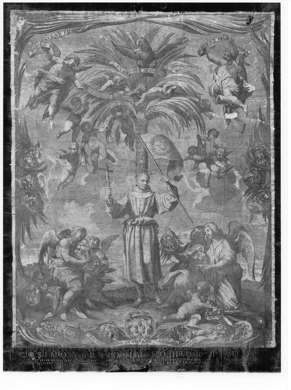 San Giovanni da Capistrano (stampa) - ambito toscano (fine sec. XVII)