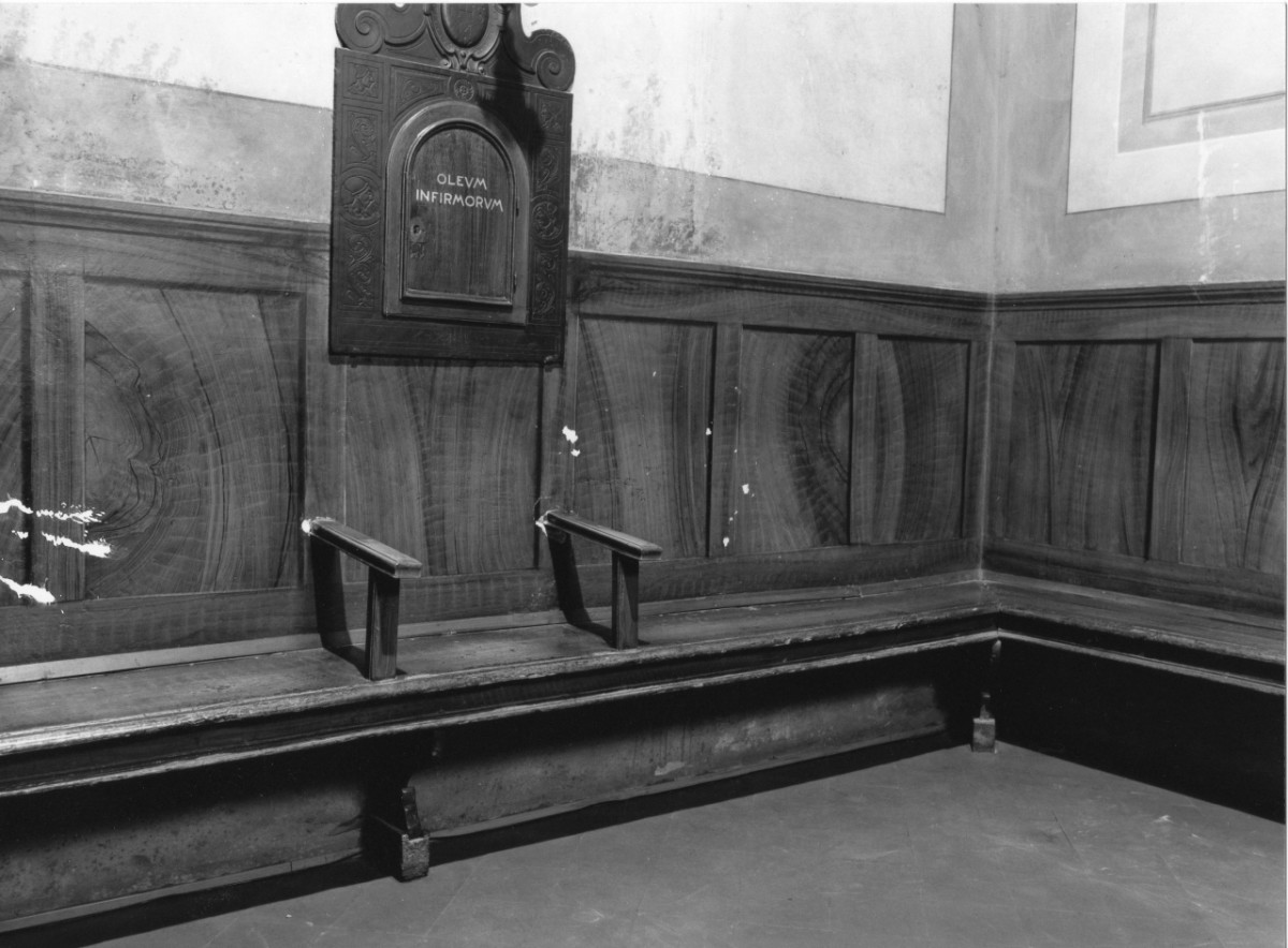 pancale da chiesa, serie - bottega toscano (fine sec. XVII)