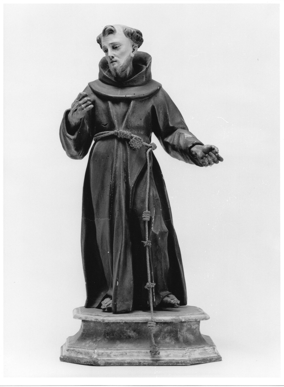 San Francesco d'Assisi (scultura) - bottega toscana (sec. XX)