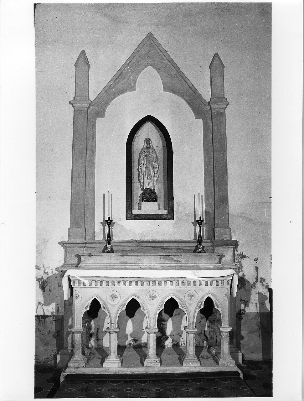 altare, serie - manifattura toscana (fine sec. XIX)