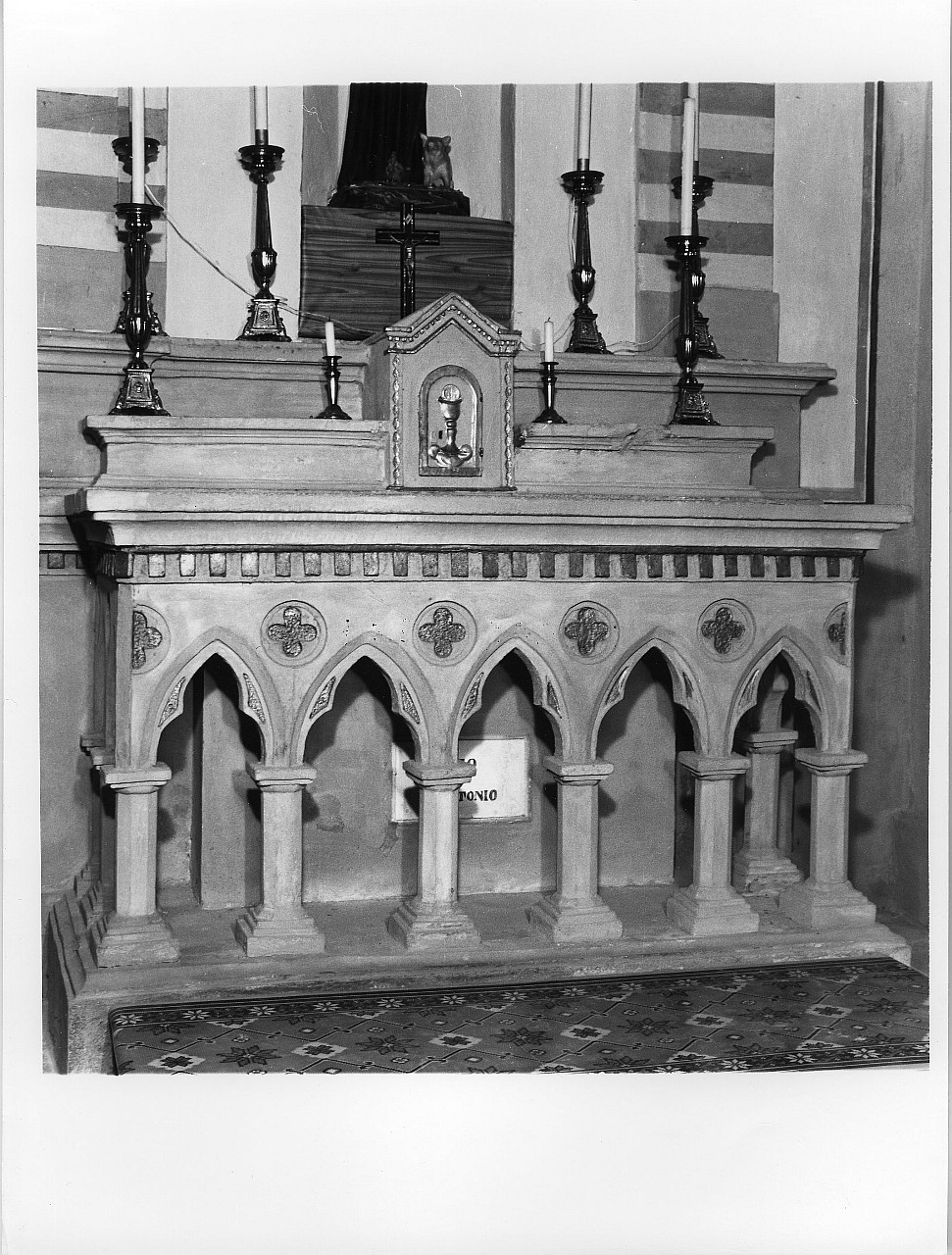 calice eucaristico (altare maggiore, opera isolata) - manifattura toscana (fine sec. XIX)