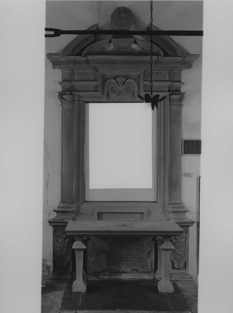altare - a edicola, coppia - bottega toscana (sec. XVIII)