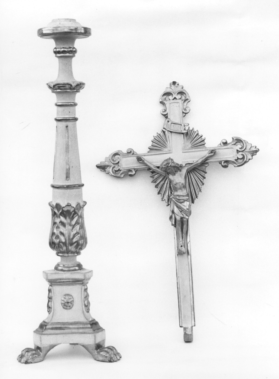 Cristo crocifisso dolente (croce d'altare) - bottega toscana (sec. XX)