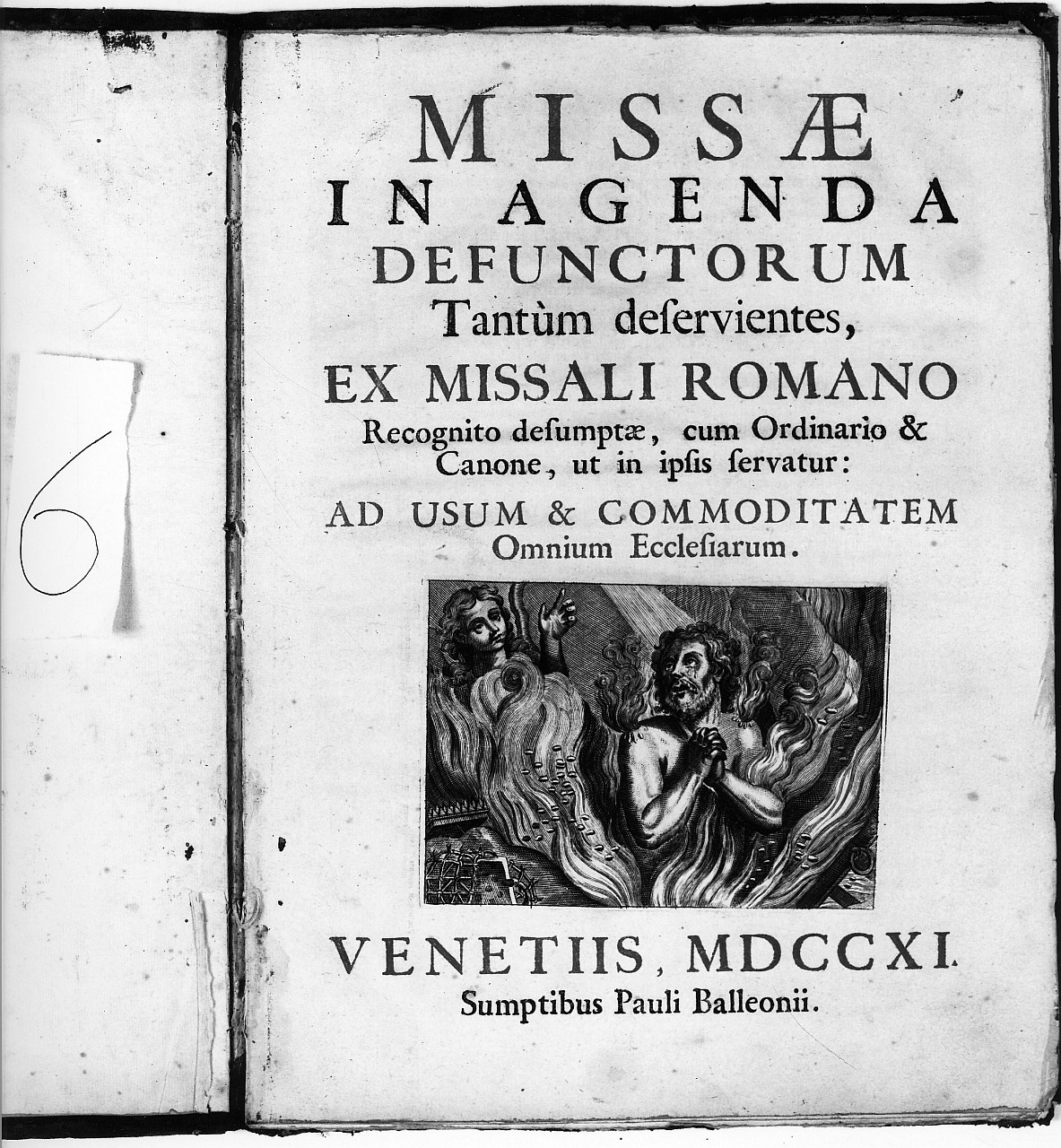 angeli che liberano le anime del purgatorio (stampa) - ambito italiano (sec. XVIII)