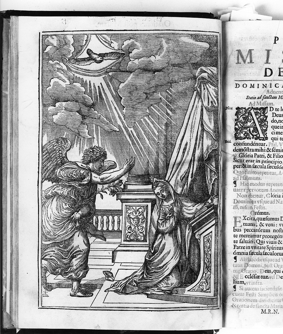 Annunciazione (stampa) di Monogrammista AB (inizio sec. XIX)