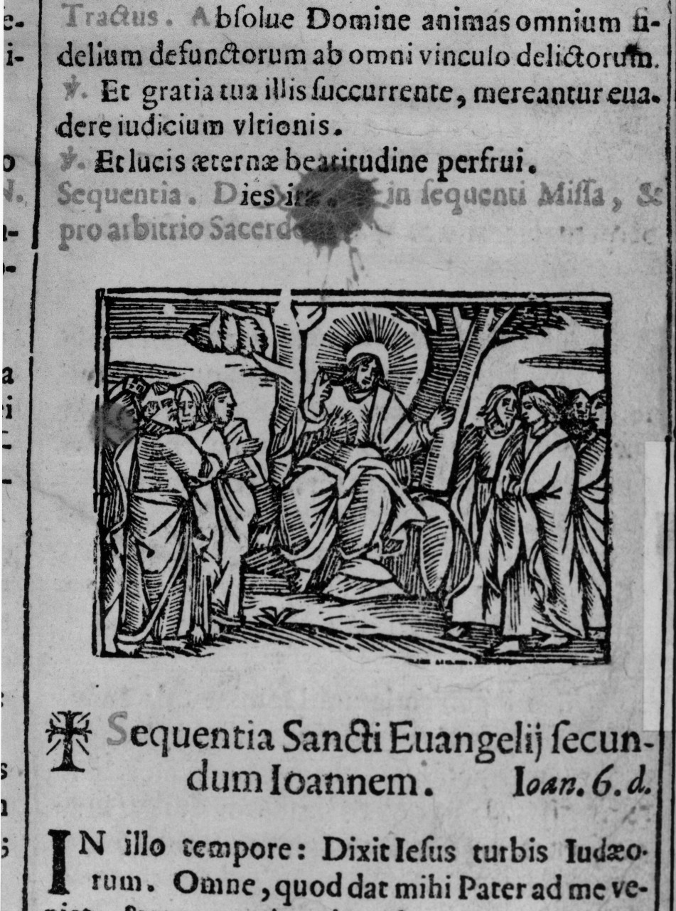 Cristo che predica alle folle (stampa) - ambito veneziano e o bolognese (seconda metà sec. XVII)