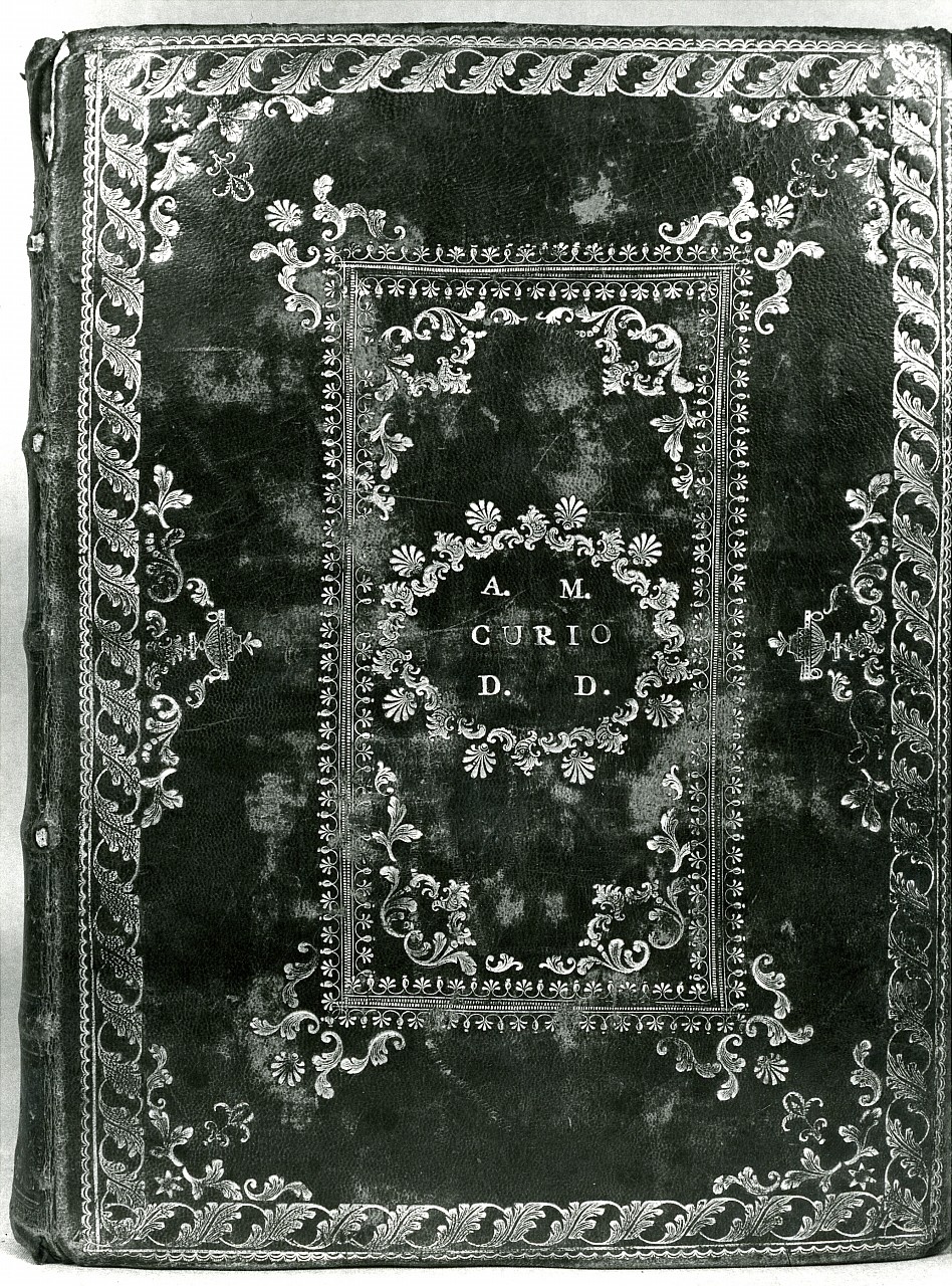 coperta di libro liturgico - bottega veneta (sec. XVIII)
