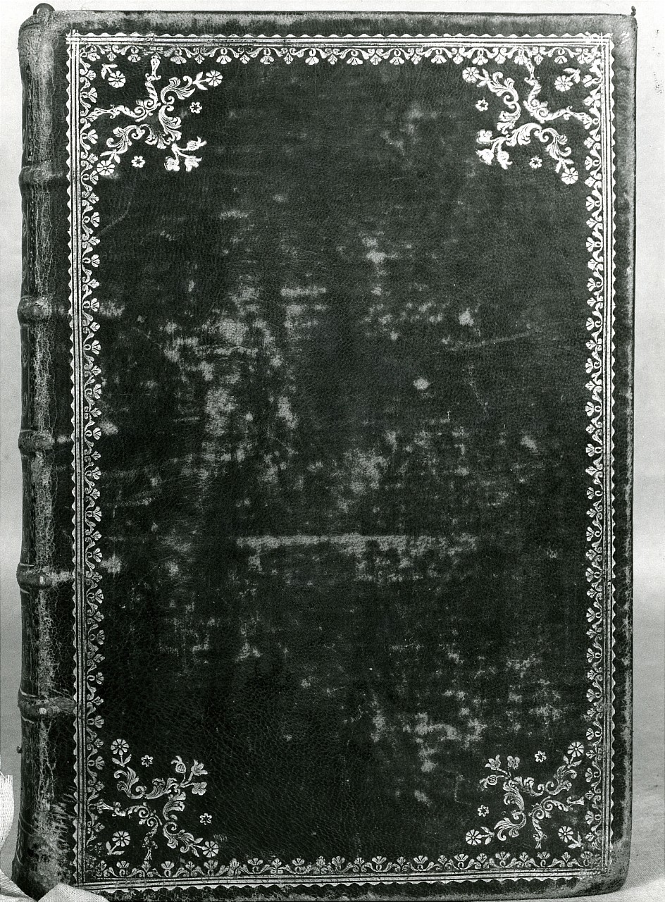 coperta di libro liturgico - bottega veneta (sec. XVIII)