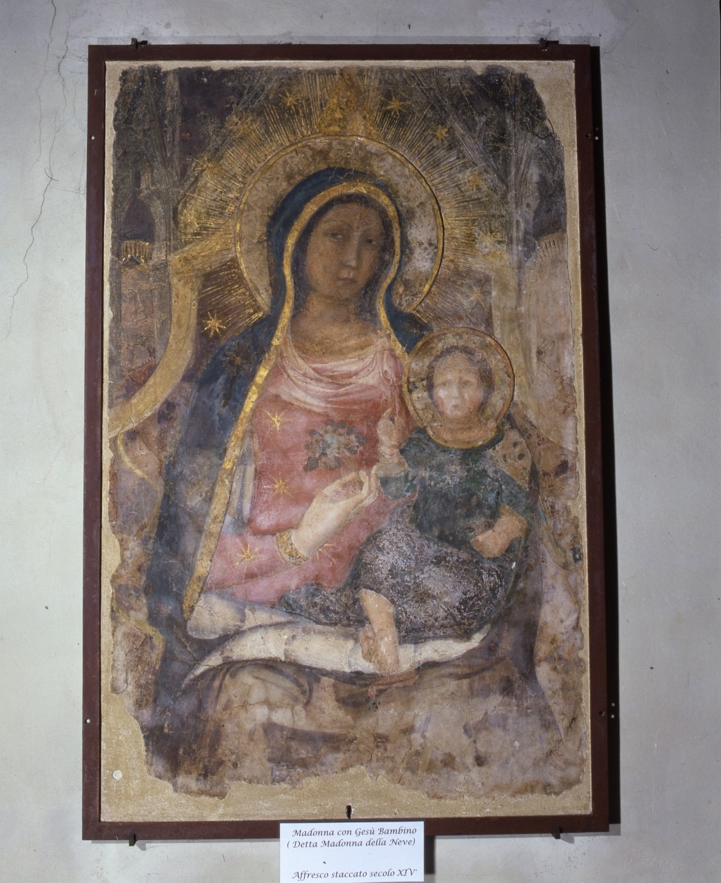 Madonna della Neve (dipinto) - ambito fiorentino (sec. XIV)