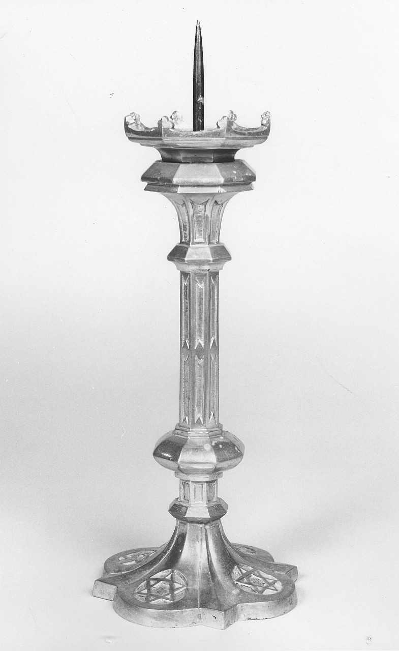 candeliere, serie di Cassioli Giuseppe - produzione toscana (sec. XX)