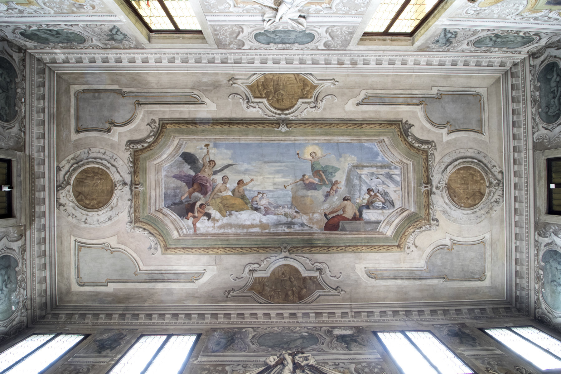 Allegoria della Scienza (dipinto, opera isolata) di Manzoni, Giacomo (attribuito) - ambito veneto (fine XIX)